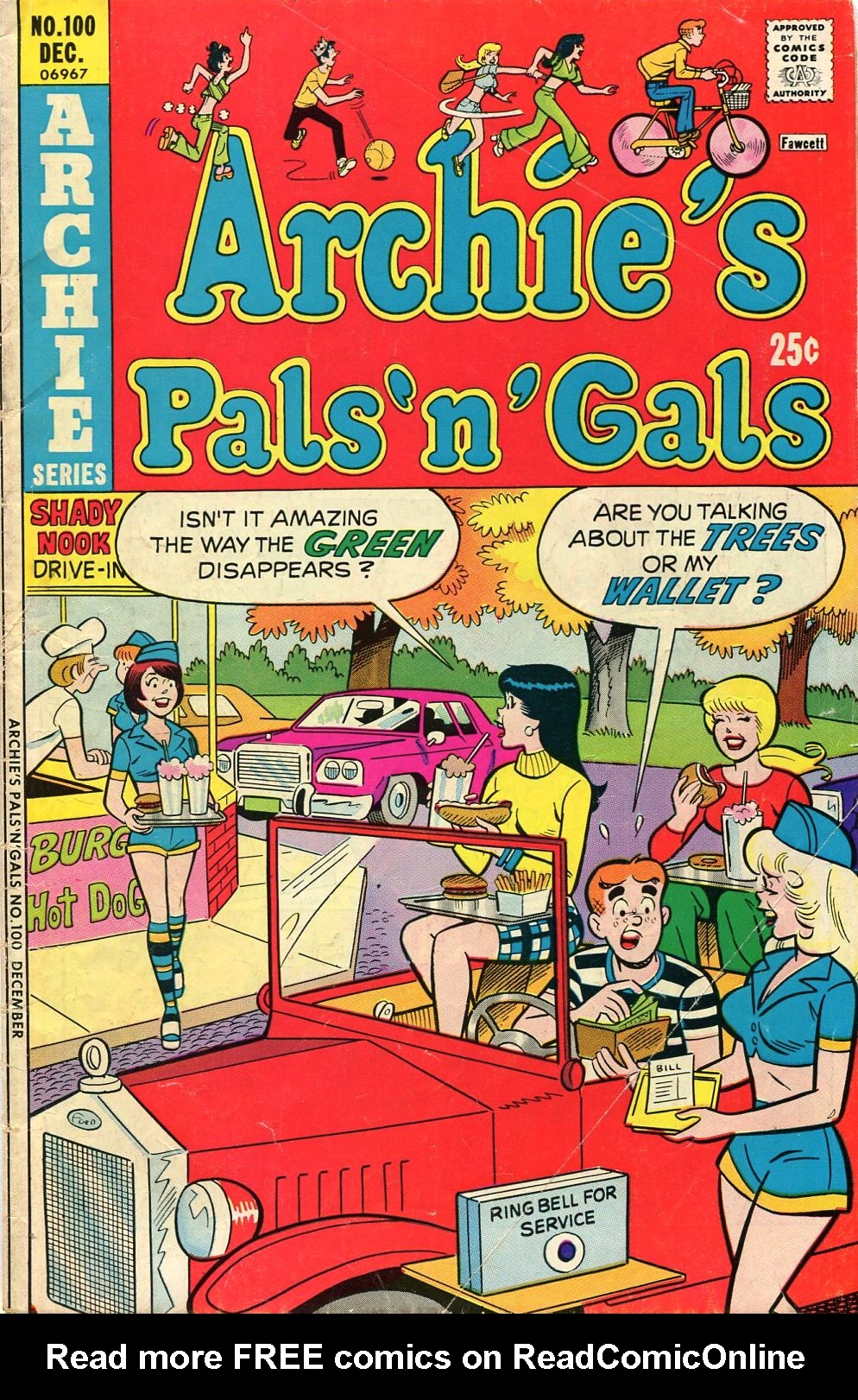 Read online Archie's Pals 'N' Gals (1952) comic -  Issue #100 - 1