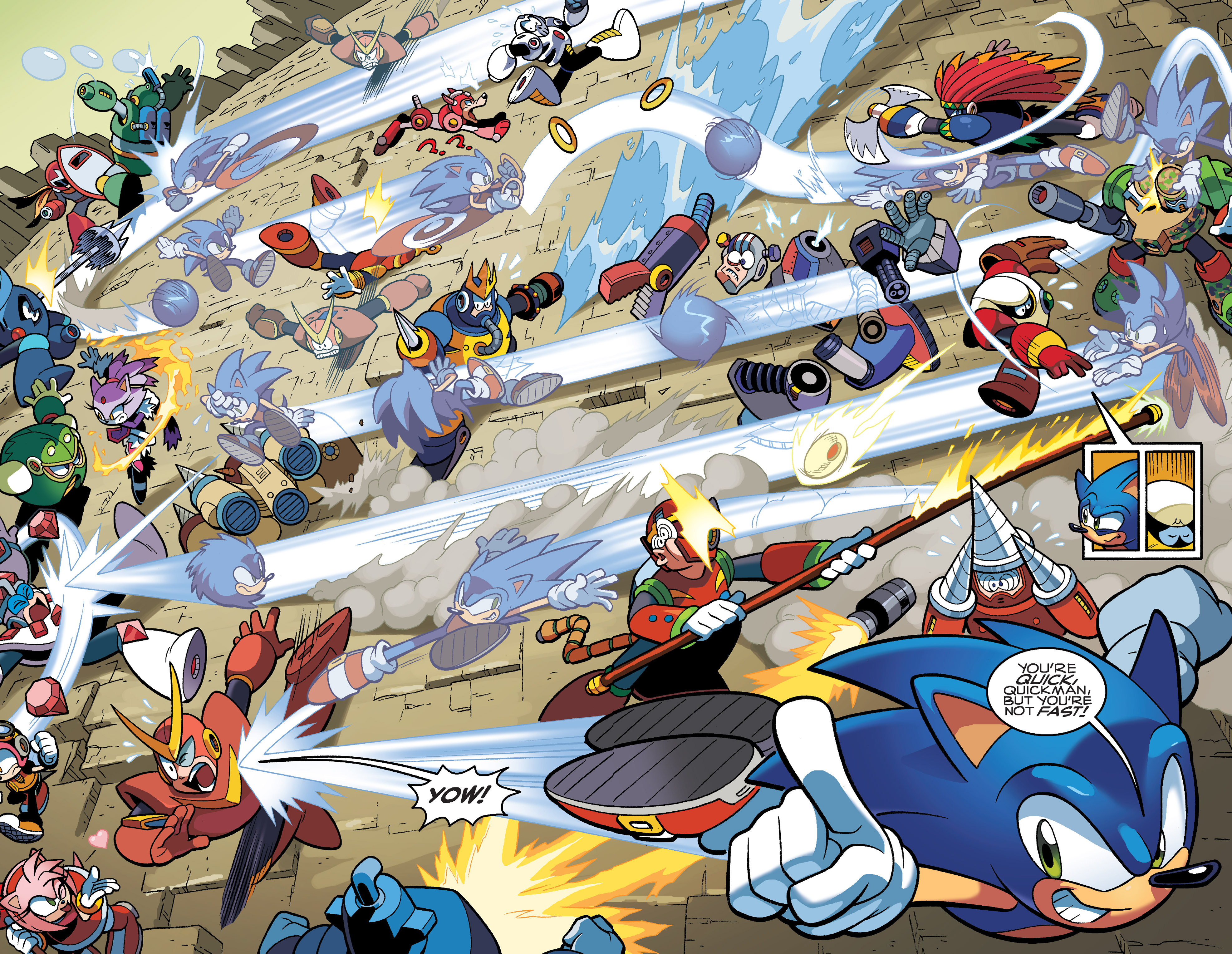 Read online Sonic Mega Man Worlds Collide comic -  Issue # Vol 3 - 25