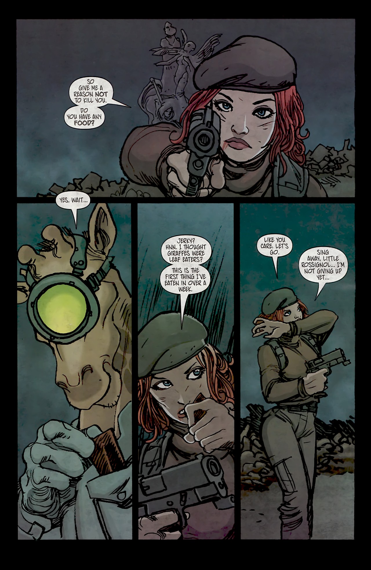 Read online Elephantmen War Toys: Yvette comic -  Issue # Full - 17