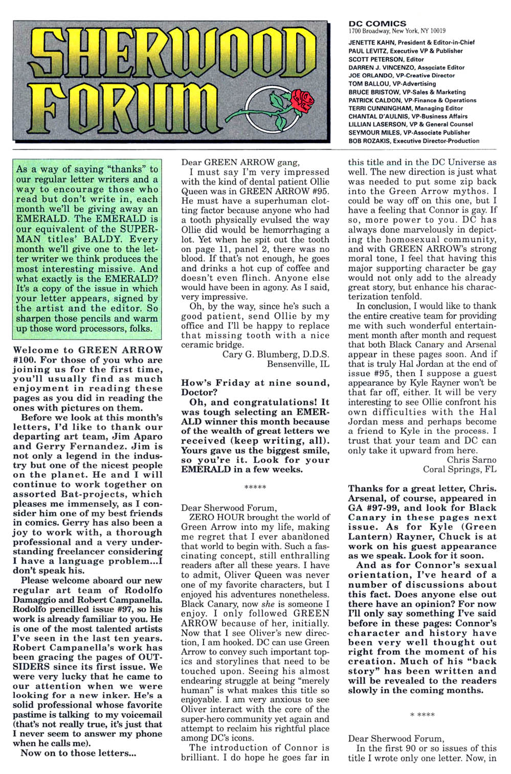 Read online Green Arrow (1988) comic -  Issue #100 - 42