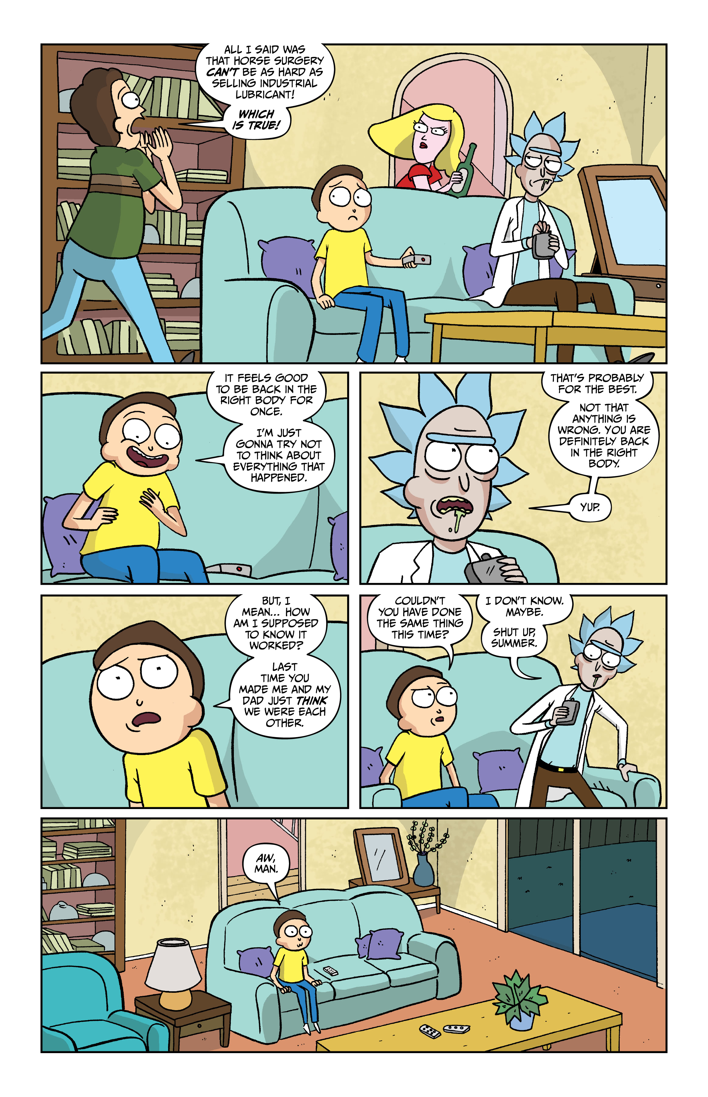 Read online Rick and Morty comic -  Issue # (2015) _Deluxe Edition 5 (Part 2) - 15