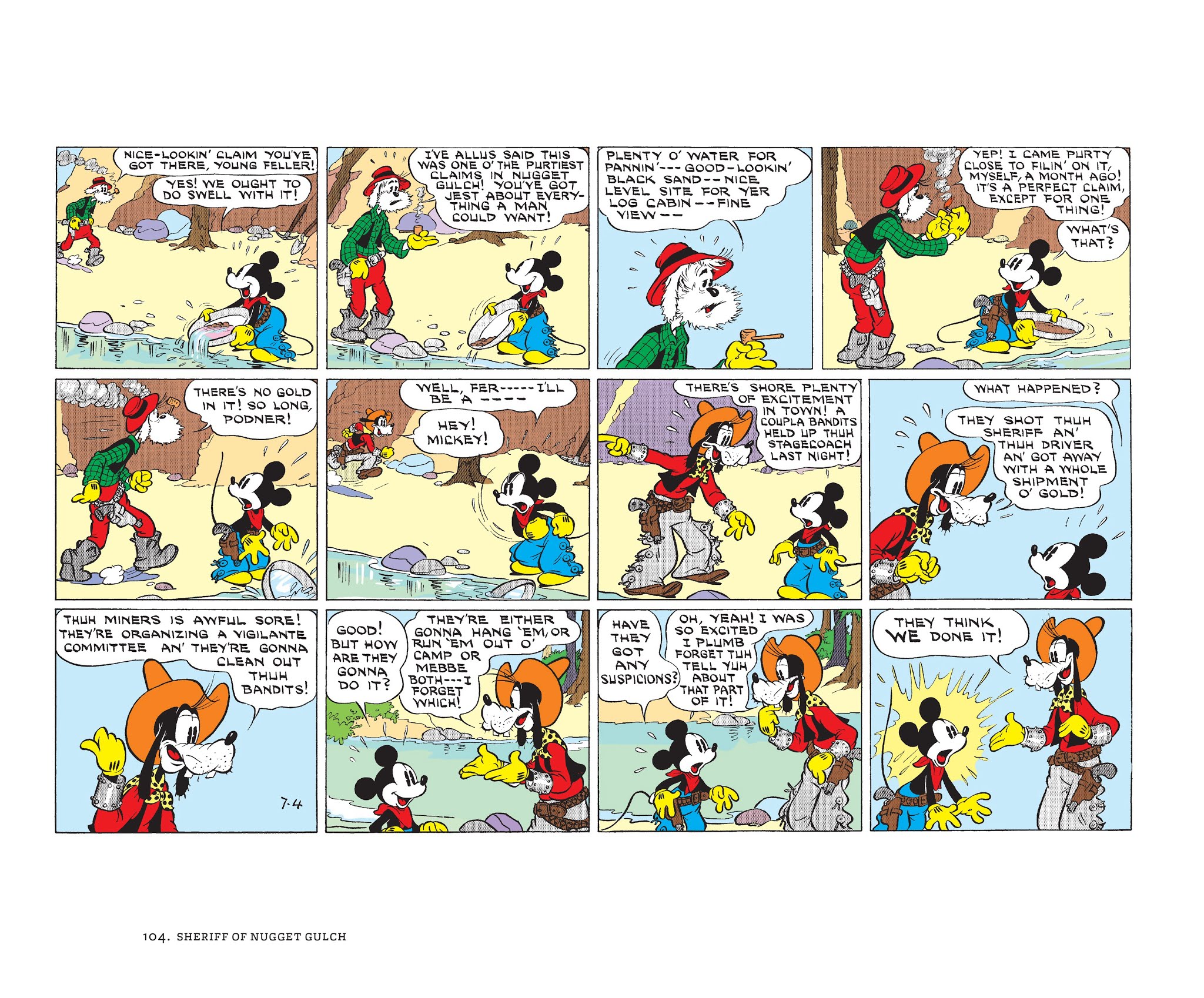 Read online Walt Disney's Mickey Mouse Color Sundays comic -  Issue # TPB 2 (Part 2) - 4