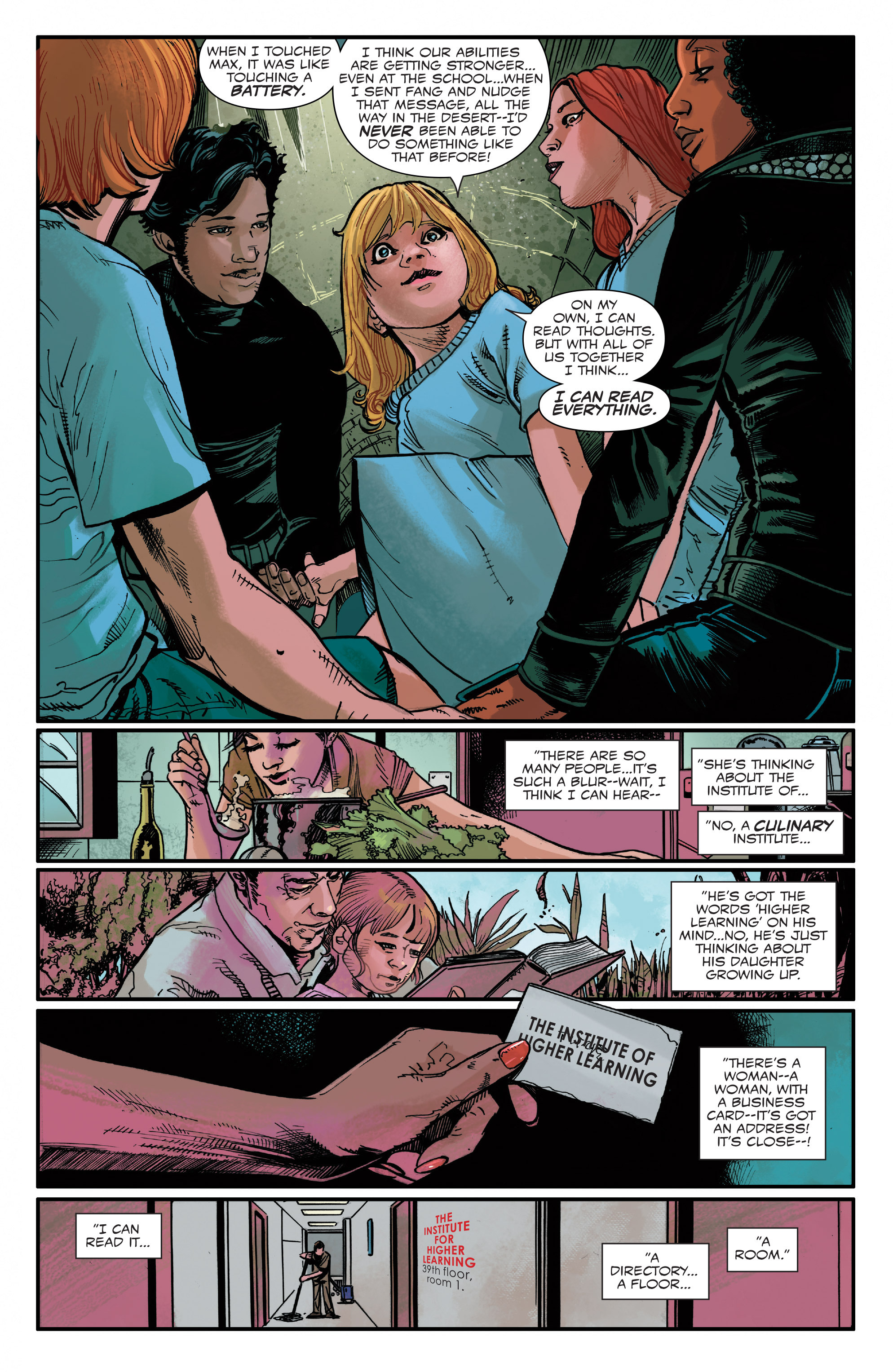 Read online James Patterson's Max Ride - First Flight comic -  Issue #4 - 4