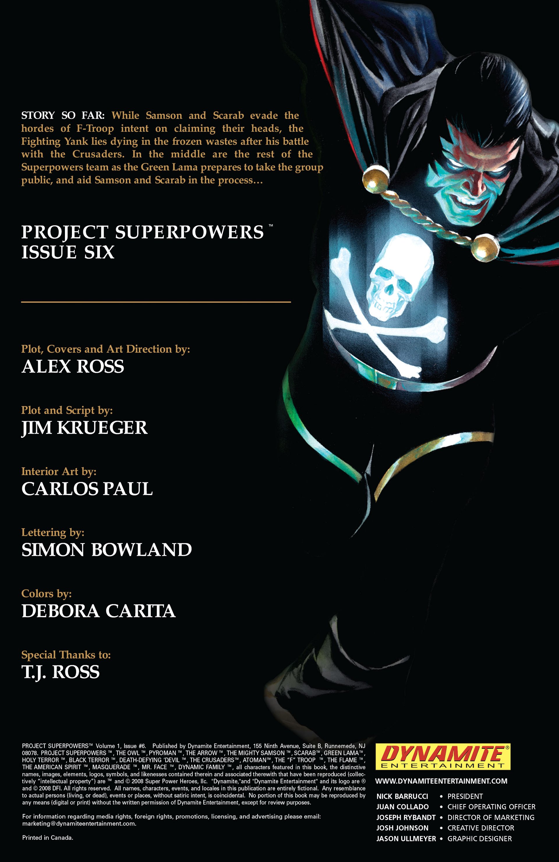 Read online Project Superpowers comic -  Issue #6 - 2