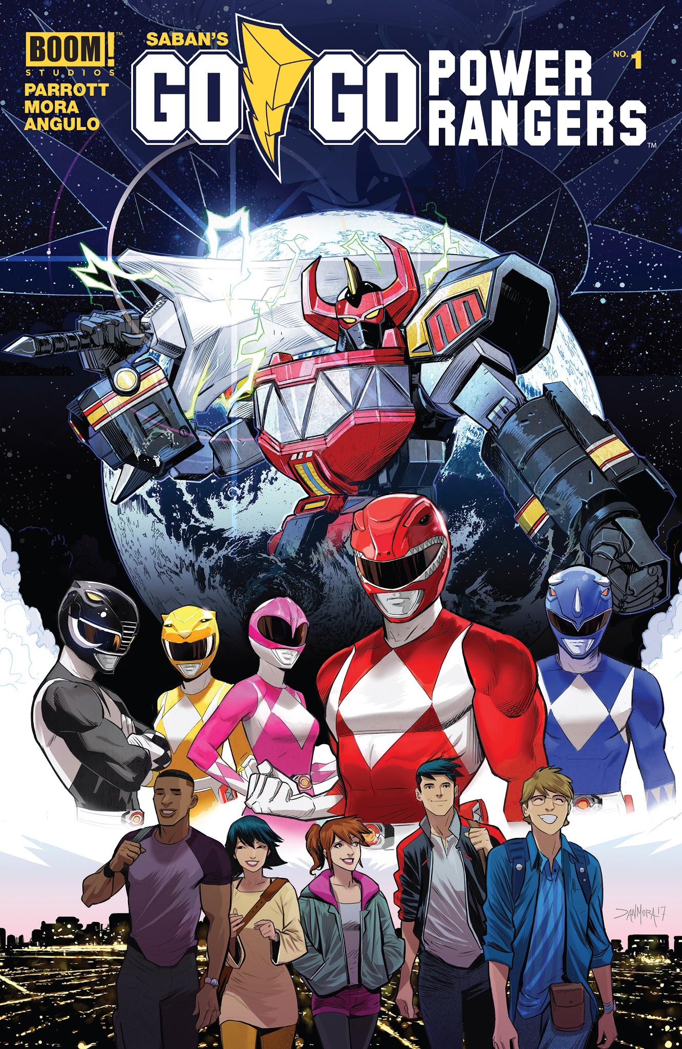 Read online Saban's Go Go Power Rangers comic -  Issue #1 - 1