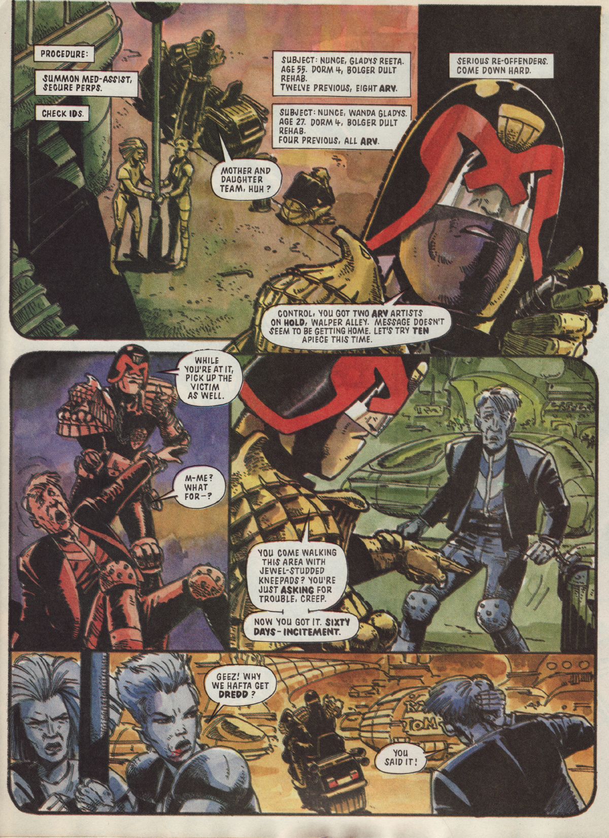 Read online Judge Dredd Megazine (vol. 3) comic -  Issue #20 - 32