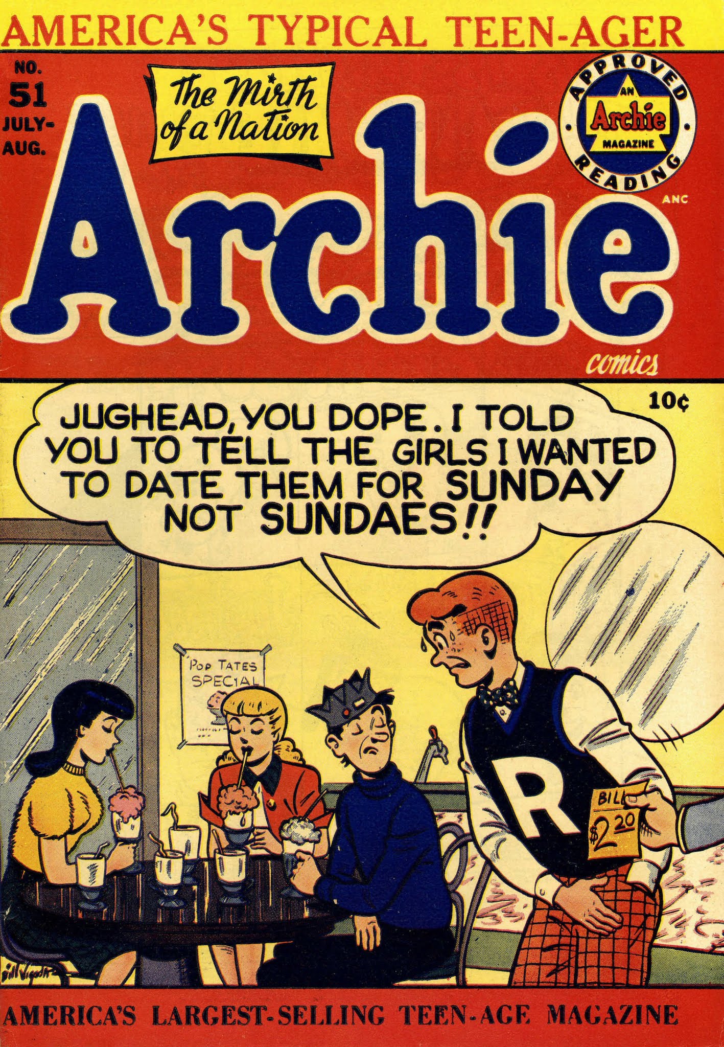 Read online Archie Comics comic -  Issue #051 - 1