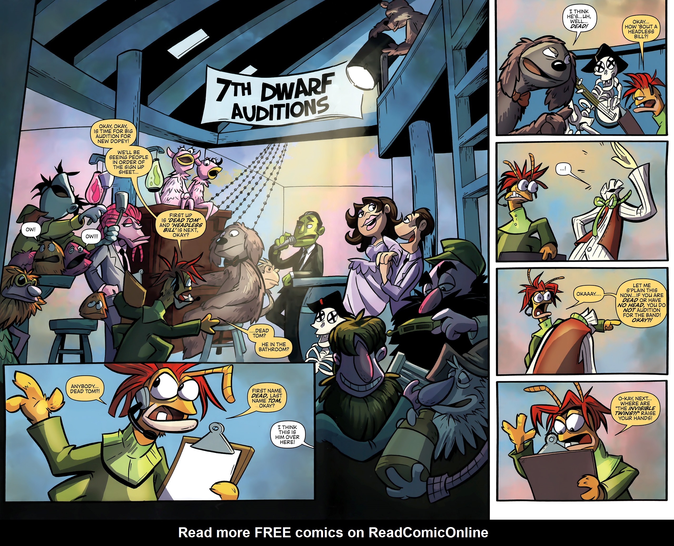 Read online Muppet Snow White comic -  Issue #2 - 13