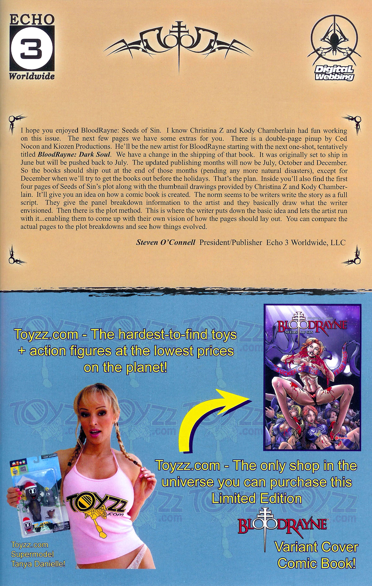 Read online BloodRayne: Seeds of Sin comic -  Issue # Full - 23