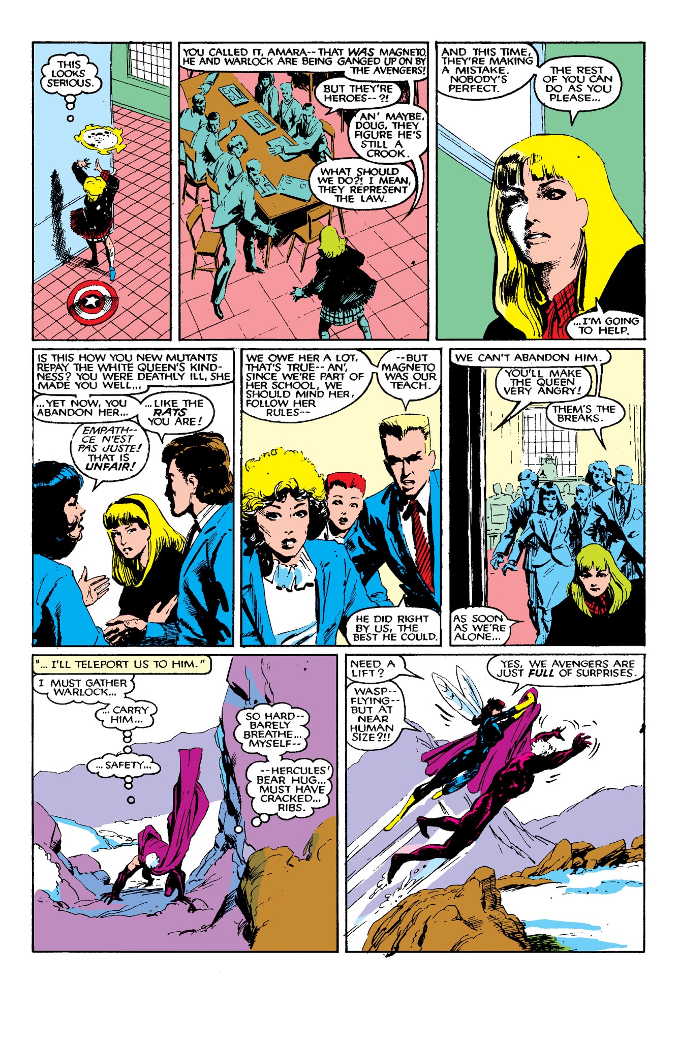 Read online New Mutants Classic comic -  Issue # TPB 5 - 253