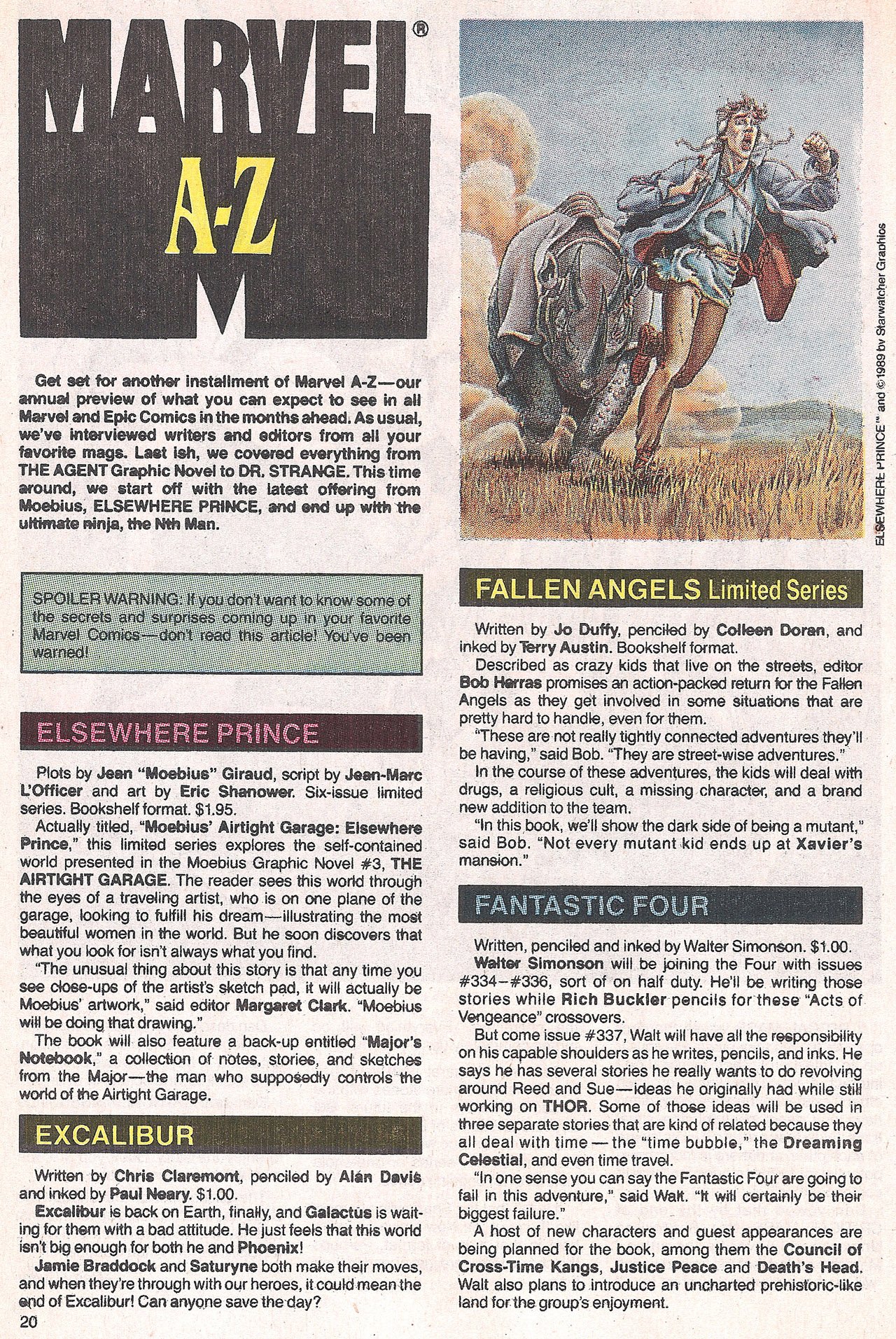 Read online Marvel Age comic -  Issue #83 - 22