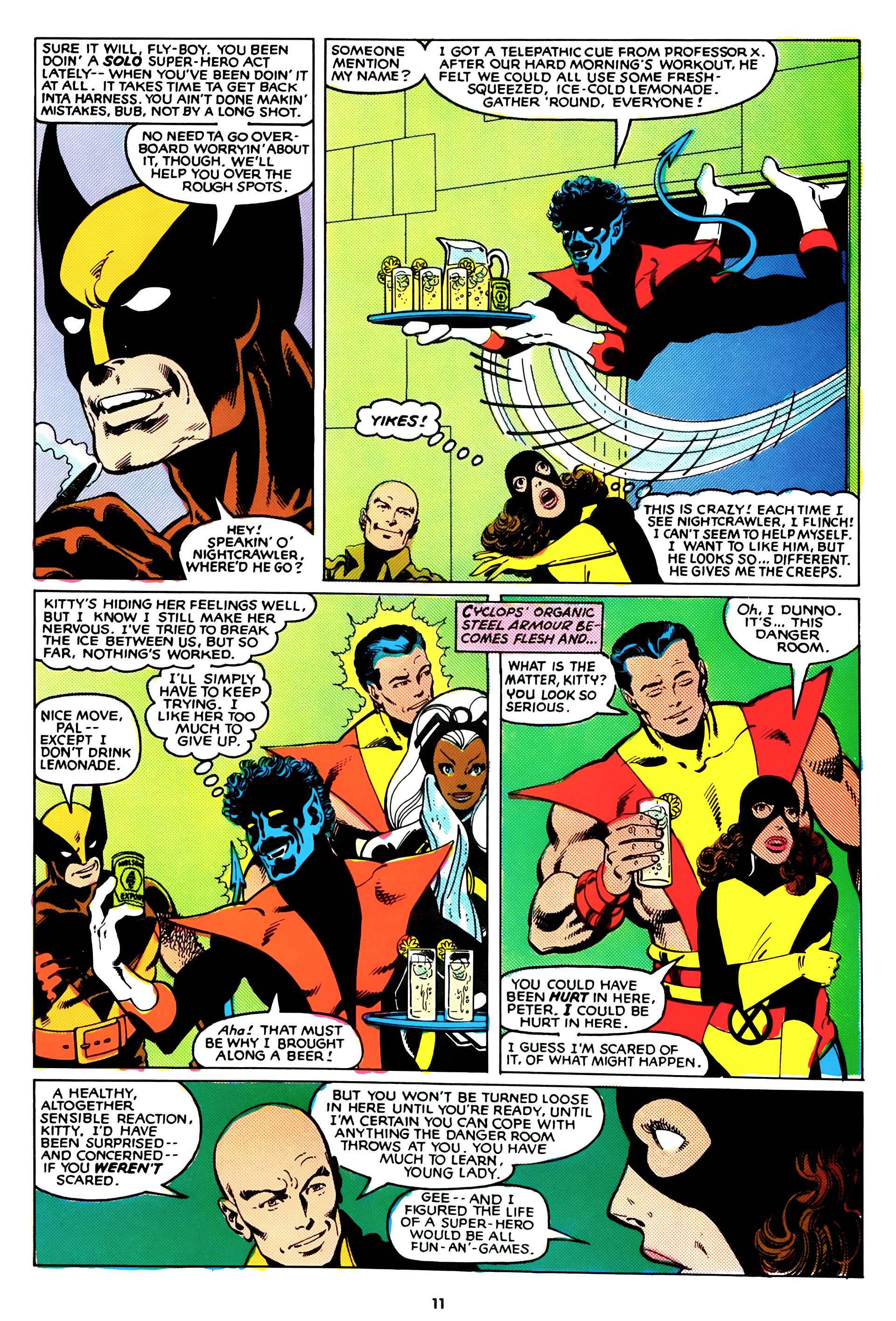 Read online X-Men Annual UK comic -  Issue #1992 - 9