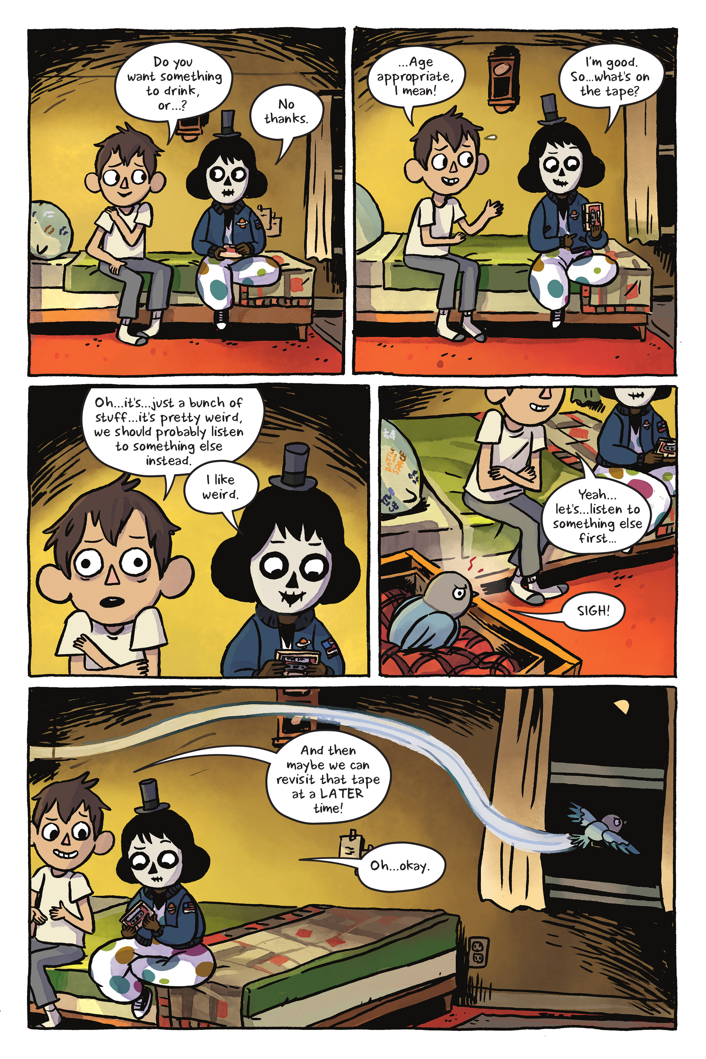 Read online Over the Garden Wall: Distillatoria comic -  Issue # TPB - 37