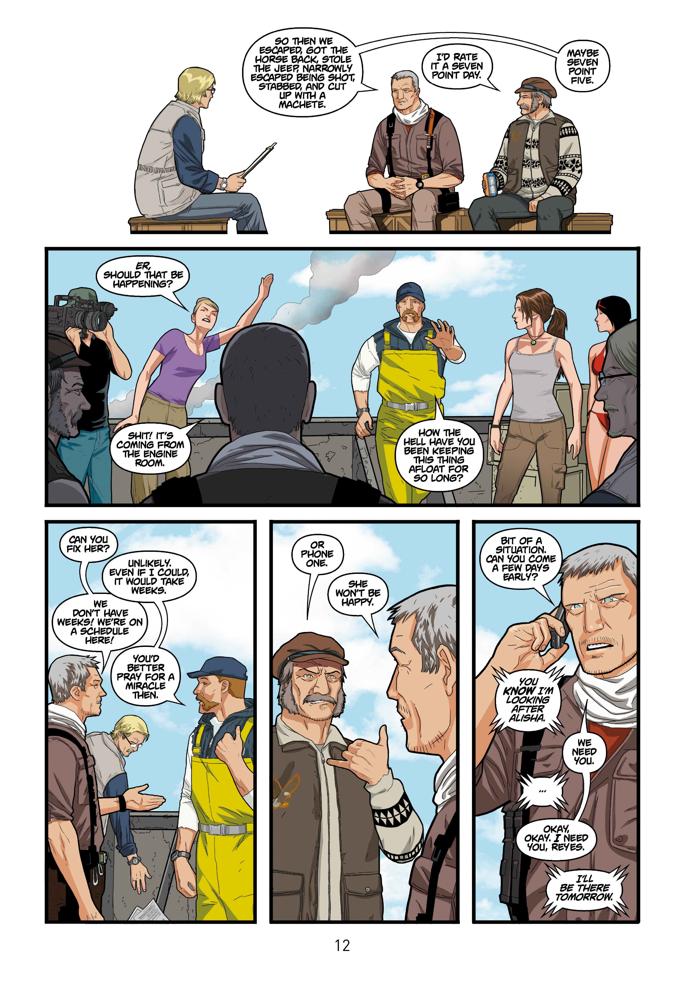 Read online Tomb Raider: The Beginning comic -  Issue # Full - 12