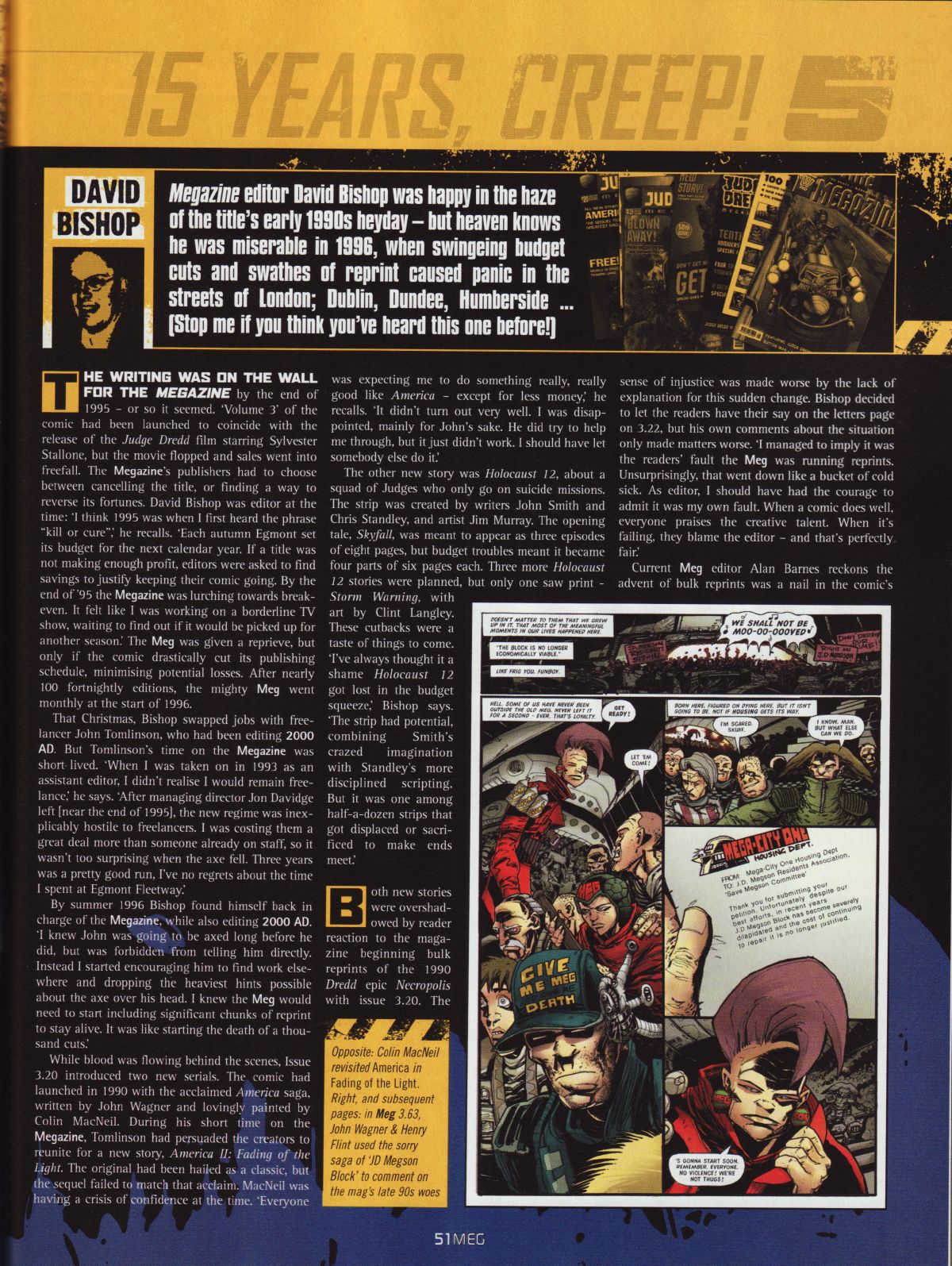 Read online Judge Dredd Megazine (Vol. 5) comic -  Issue #240 - 51