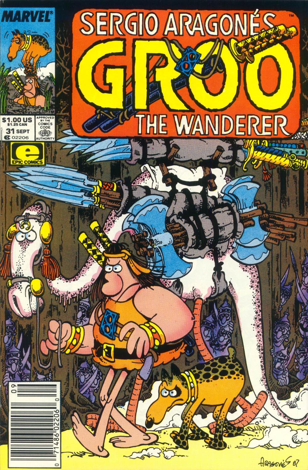 Read online Sergio Aragonés Groo the Wanderer comic -  Issue #31 - 1