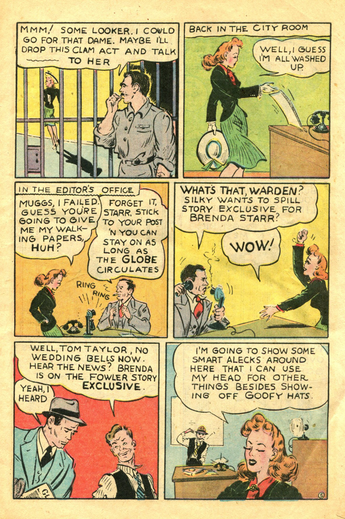 Read online Brenda Starr (1947) comic -  Issue #13 - 7