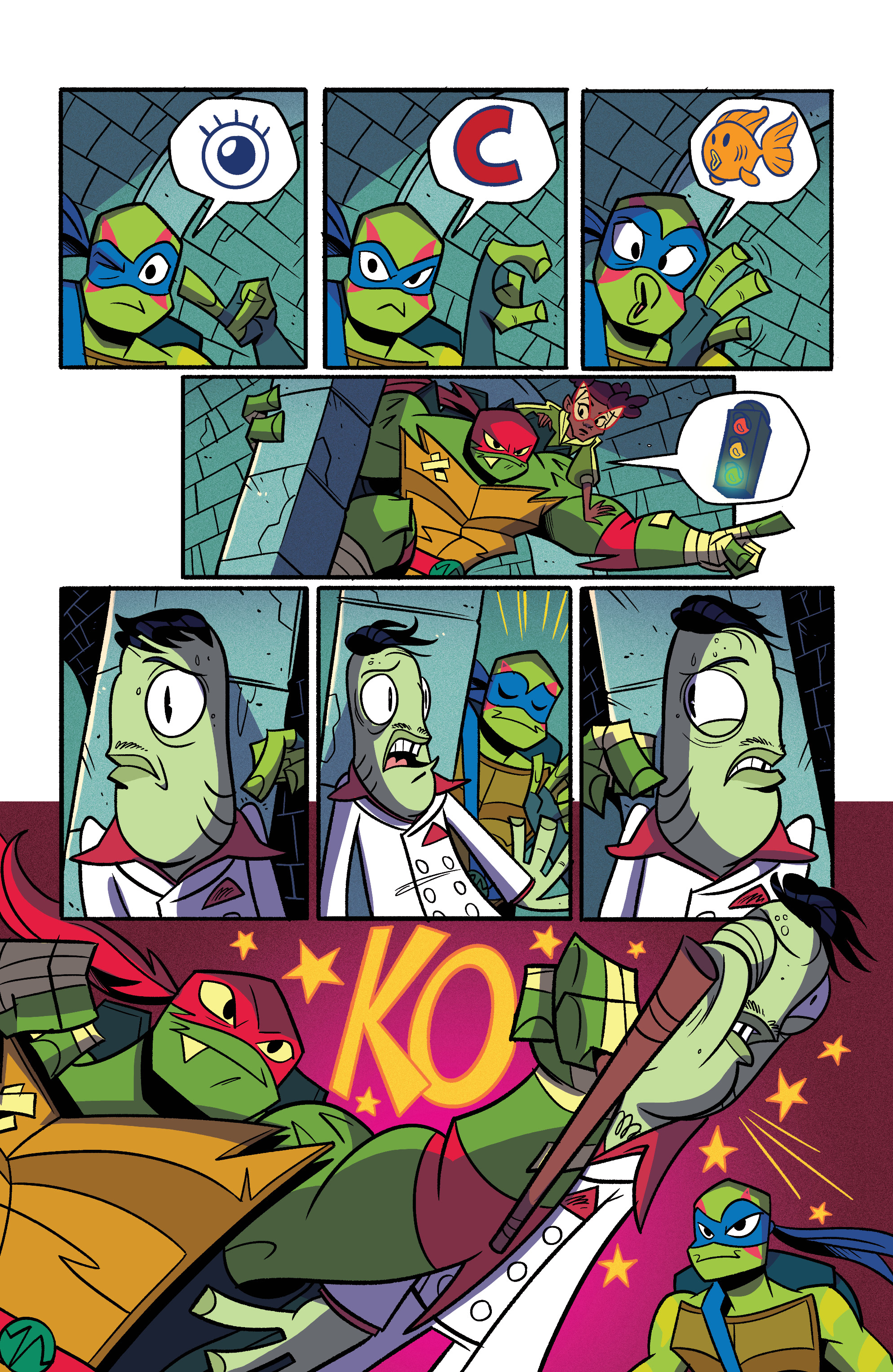 Read online Rise of the Teenage Mutant Ninja Turtles: Sound Off! comic -  Issue #3 - 18