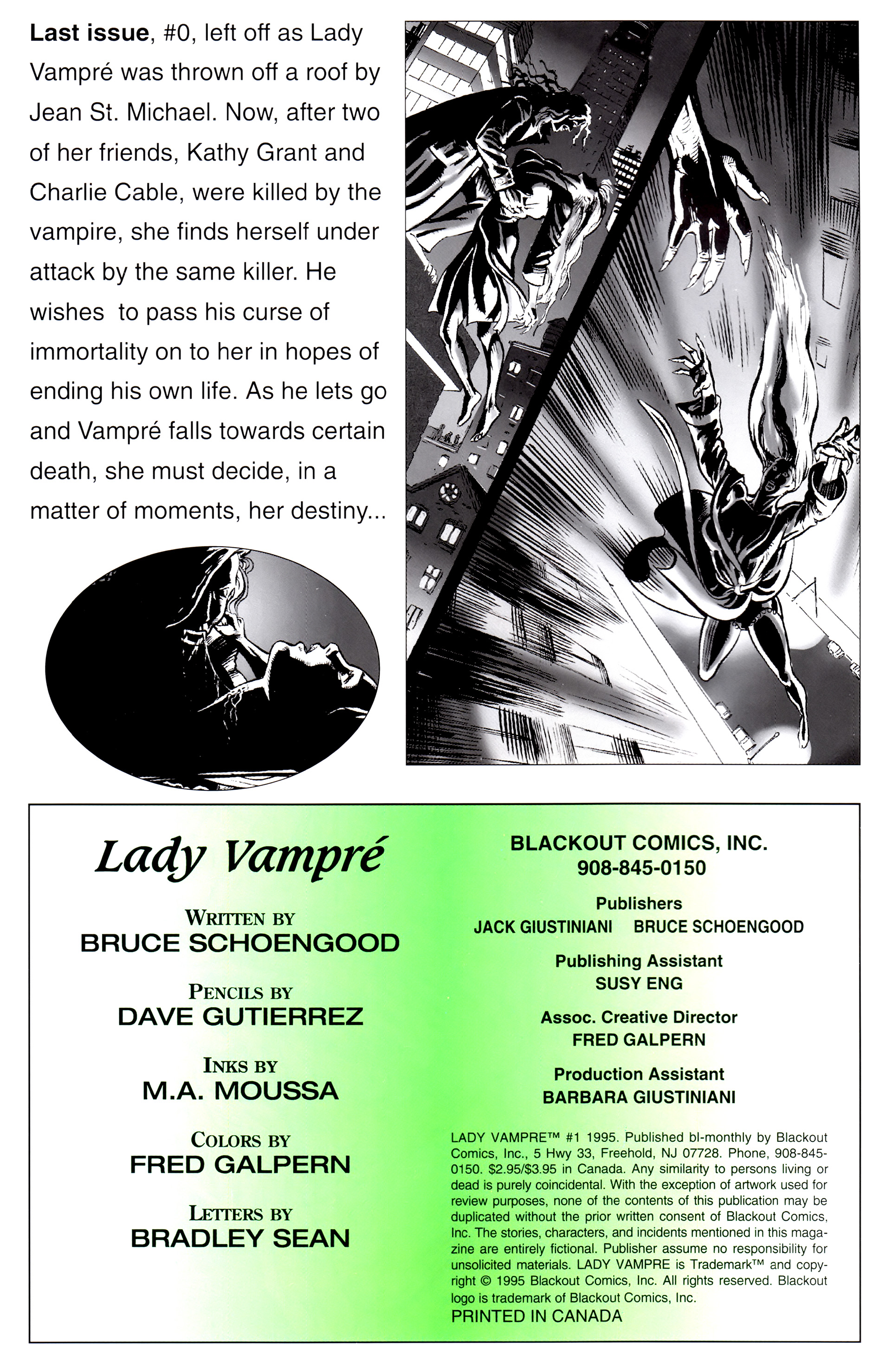 Read online Lady Vampre comic -  Issue #1 - 2