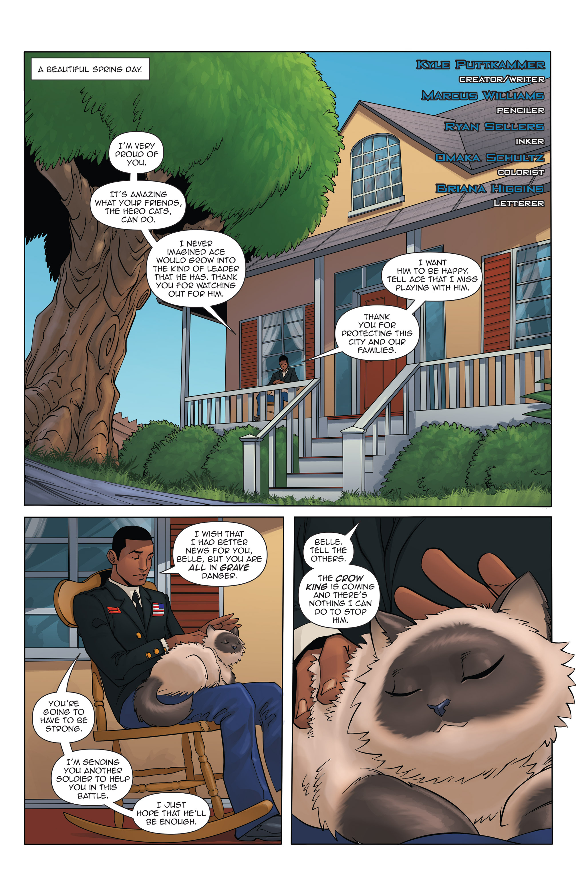 Read online Hero Cats comic -  Issue #7 - 2