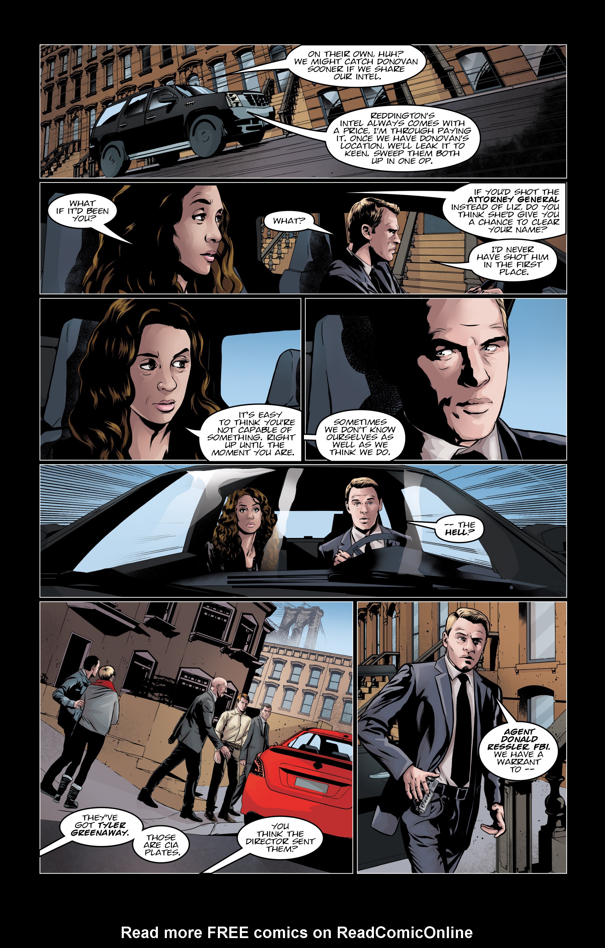 Read online The Blacklist comic -  Issue #8 - 9