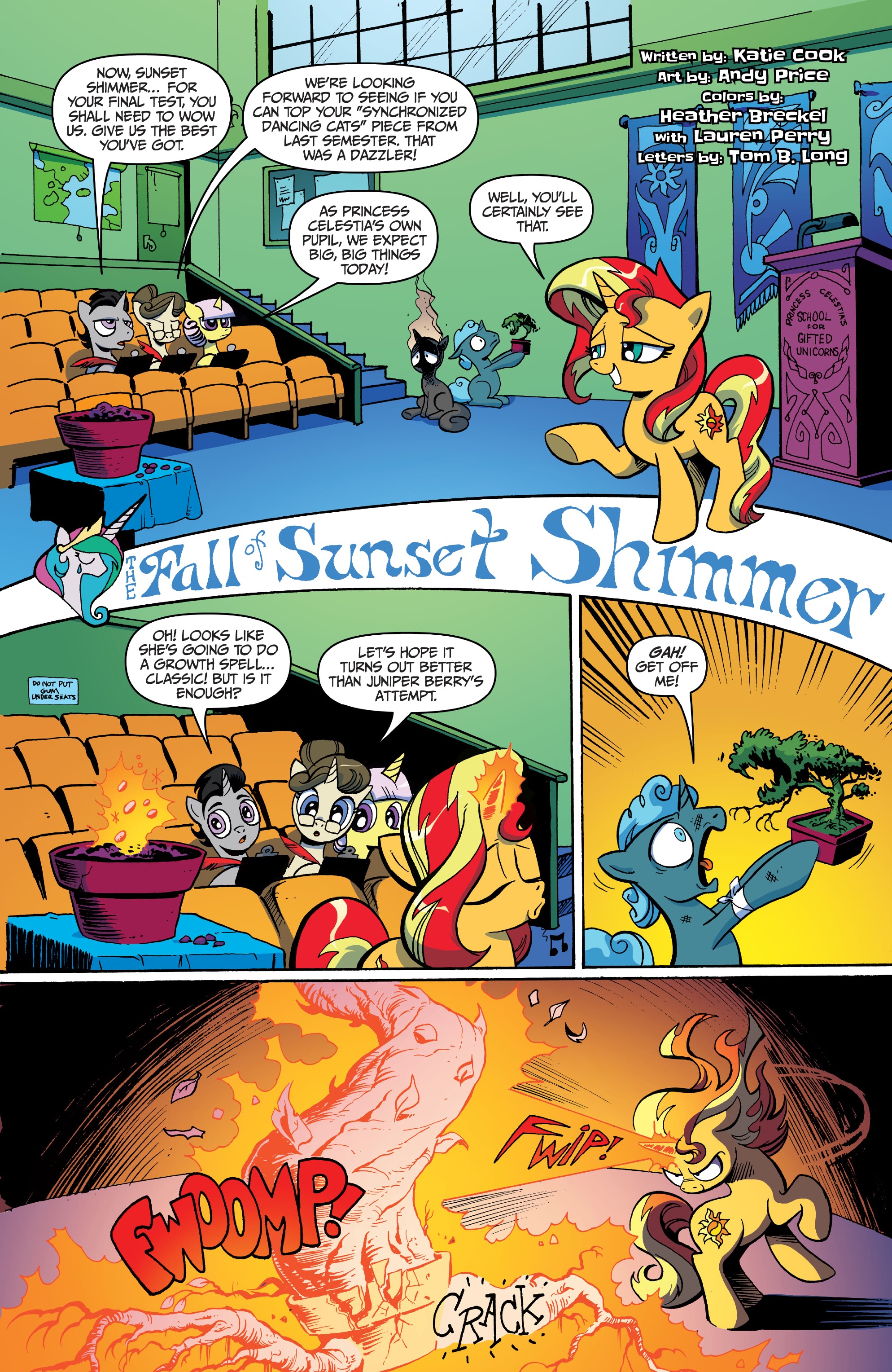 Read online My Little Pony Equestria Girls: Canterlot High: March Radness comic -  Issue # Full - 34