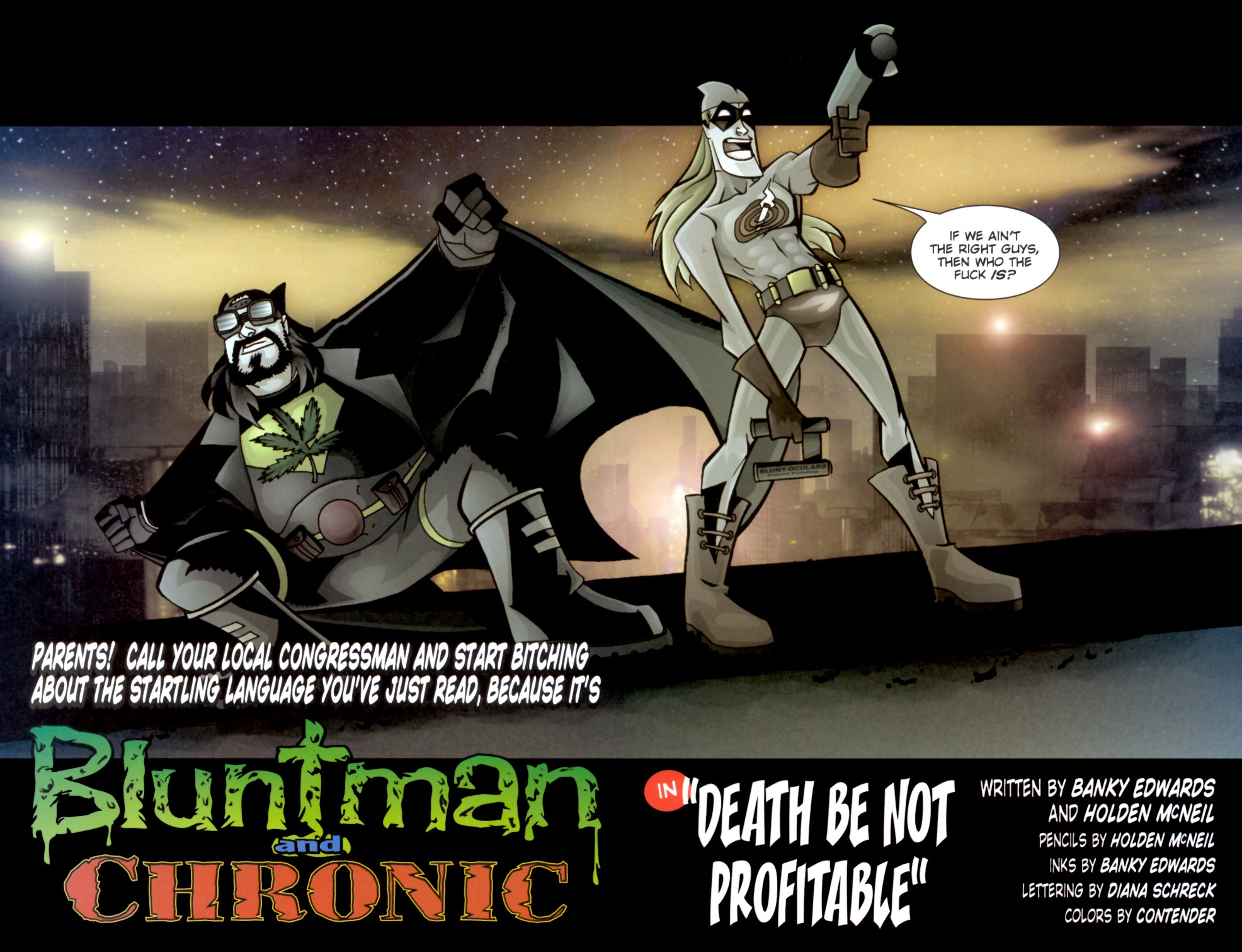 Read online Bluntman & Chronic Trade Paperback comic -  Issue # TPB - 58