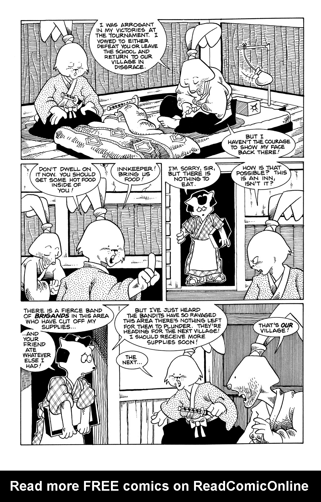 Read online Usagi Yojimbo (1987) comic -  Issue #3 - 11