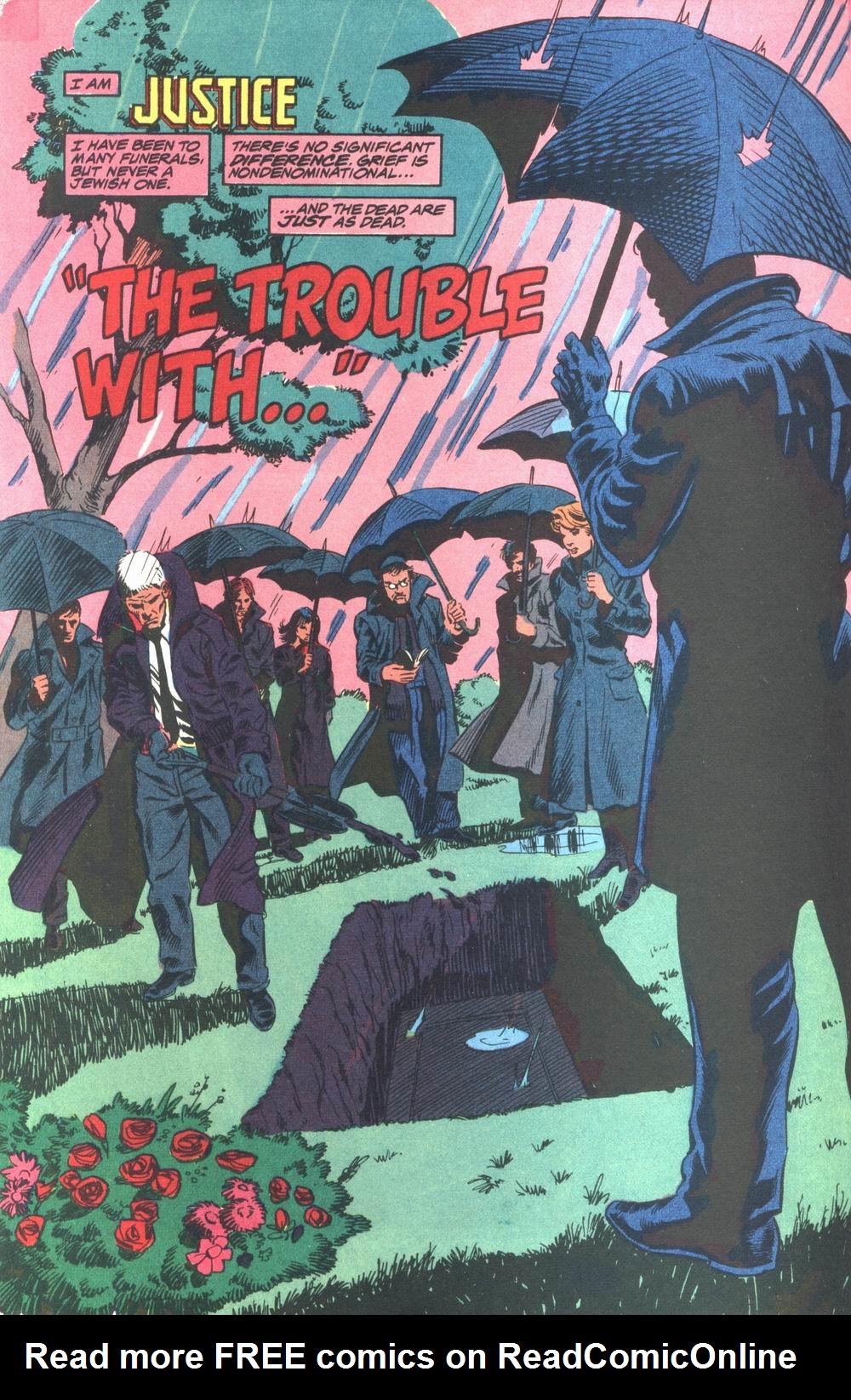 Read online Justice (1986) comic -  Issue #26 - 5