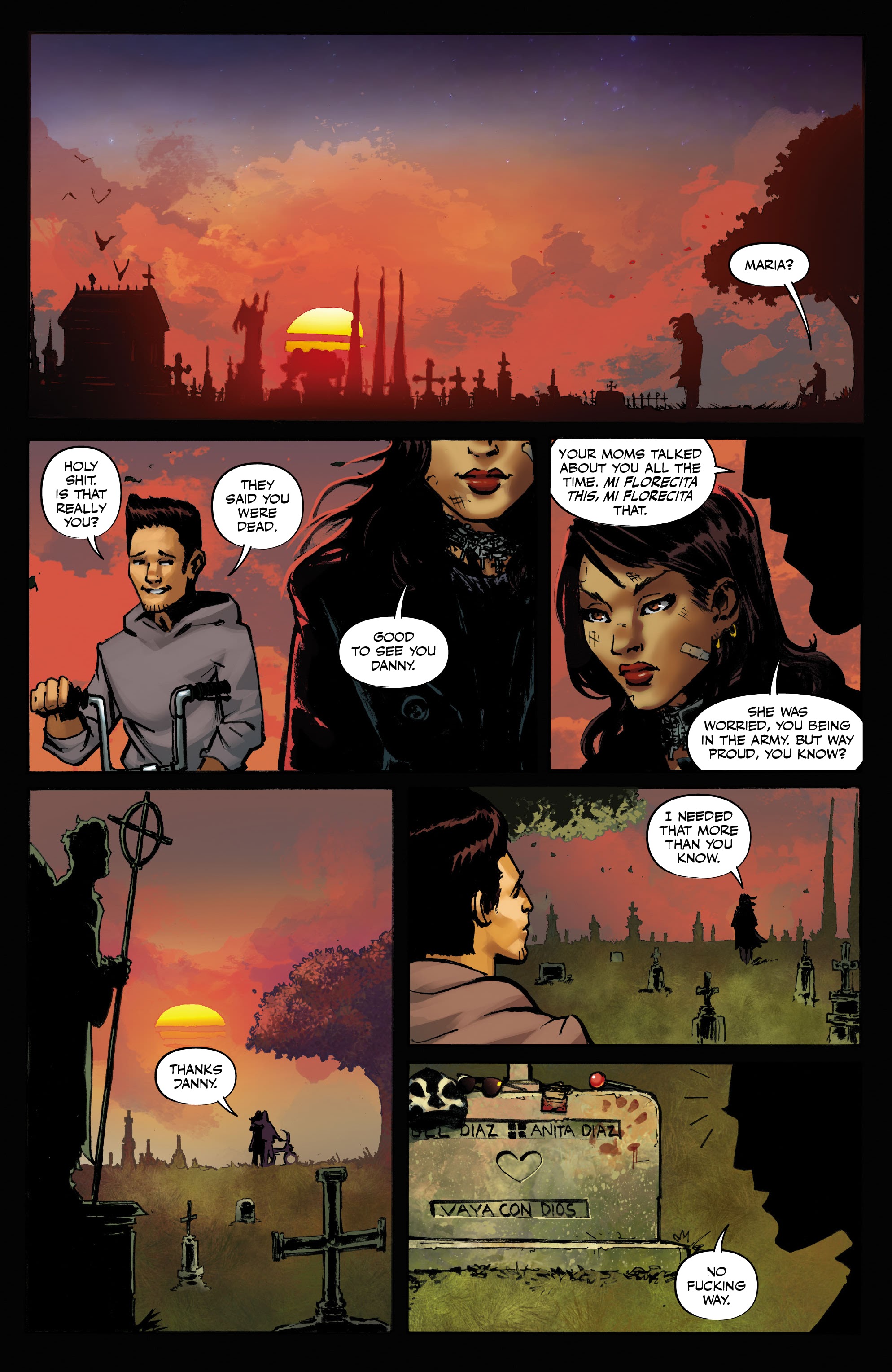 Read online La Muerta: Last Rites comic -  Issue # Full - 10