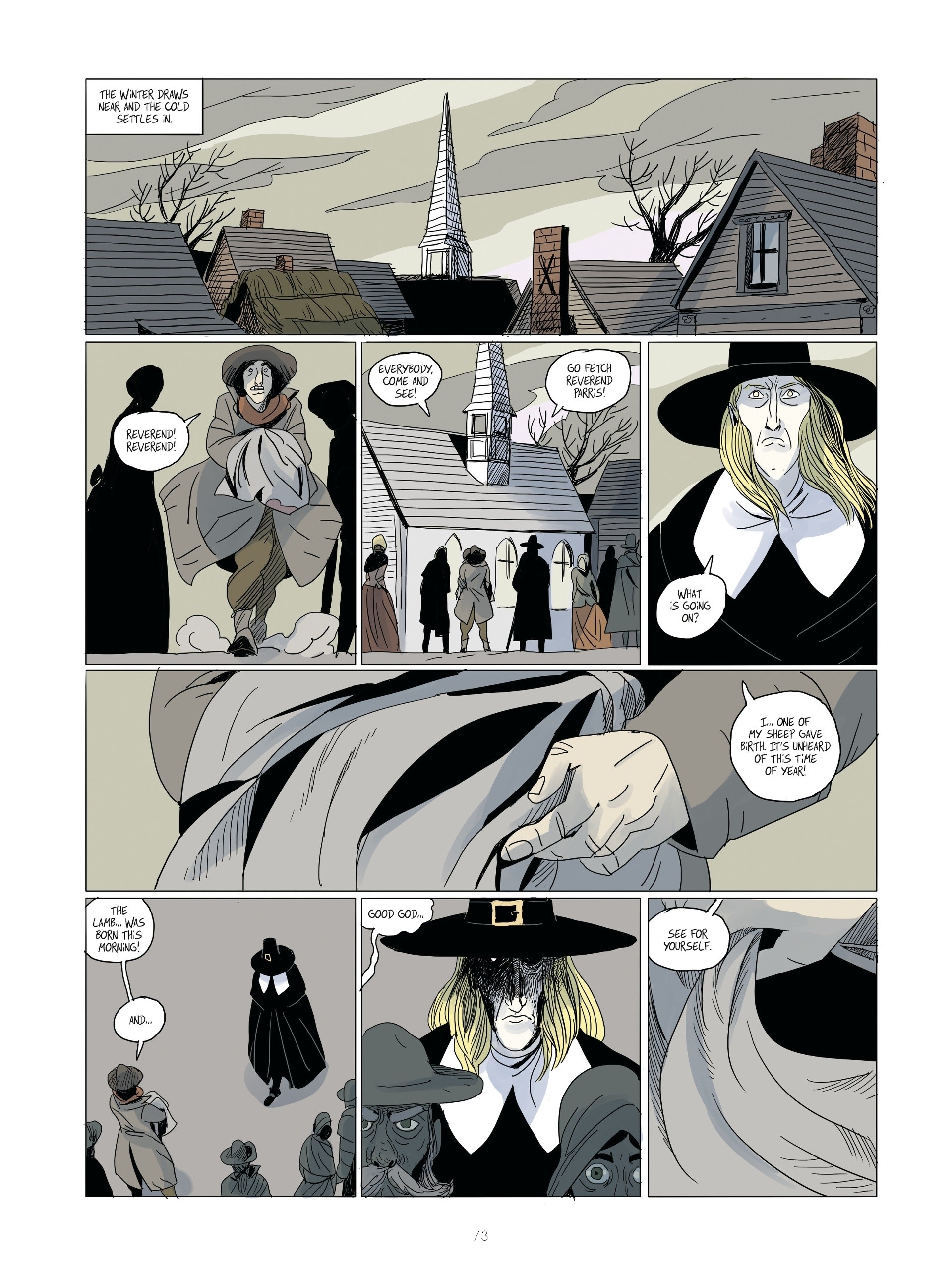 Read online The Daughters of Salem comic -  Issue # TPB 1 - 75