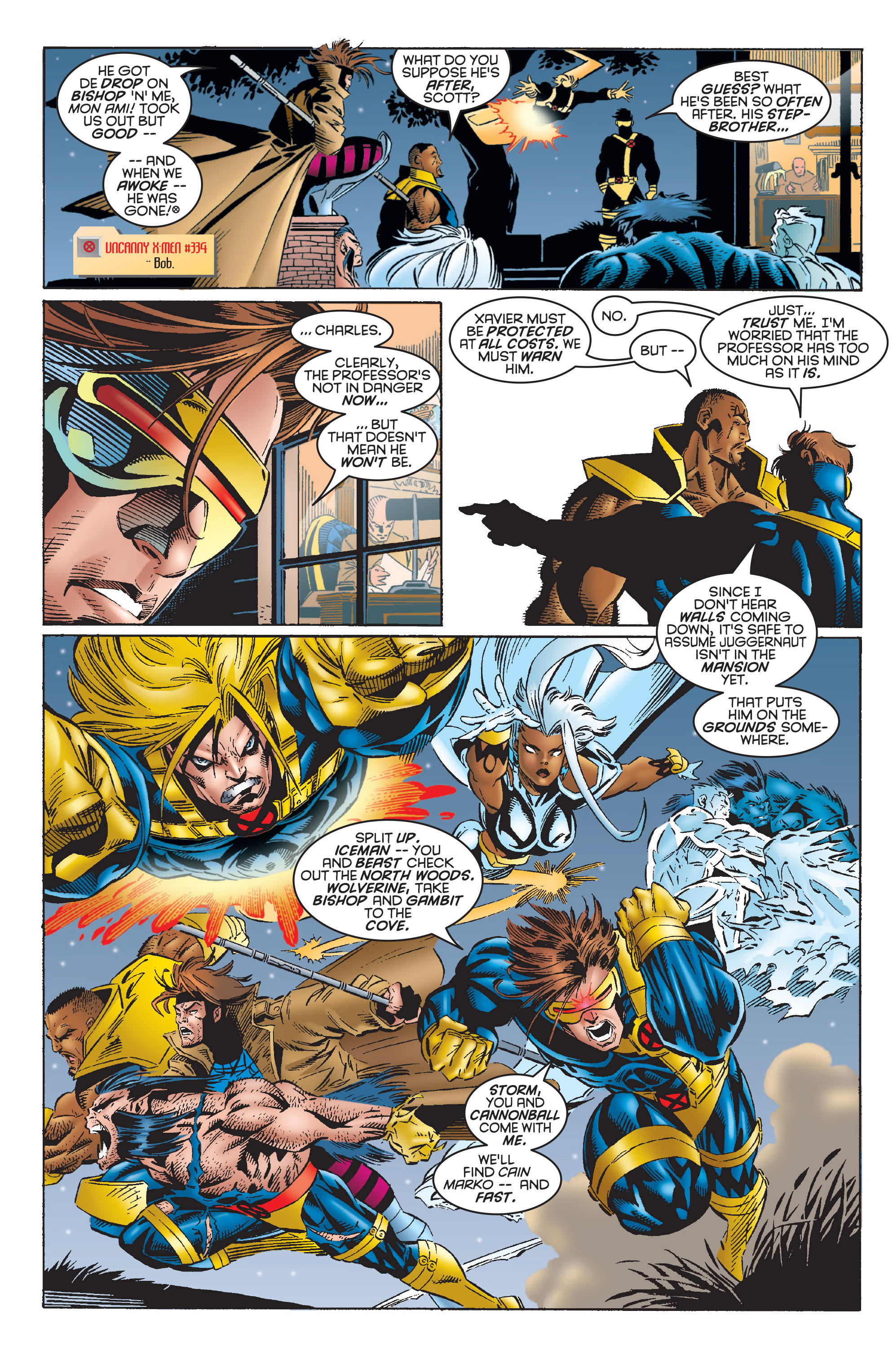 Read online X-Men: The Complete Onslaught Epic comic -  Issue # TPB 1 - 50