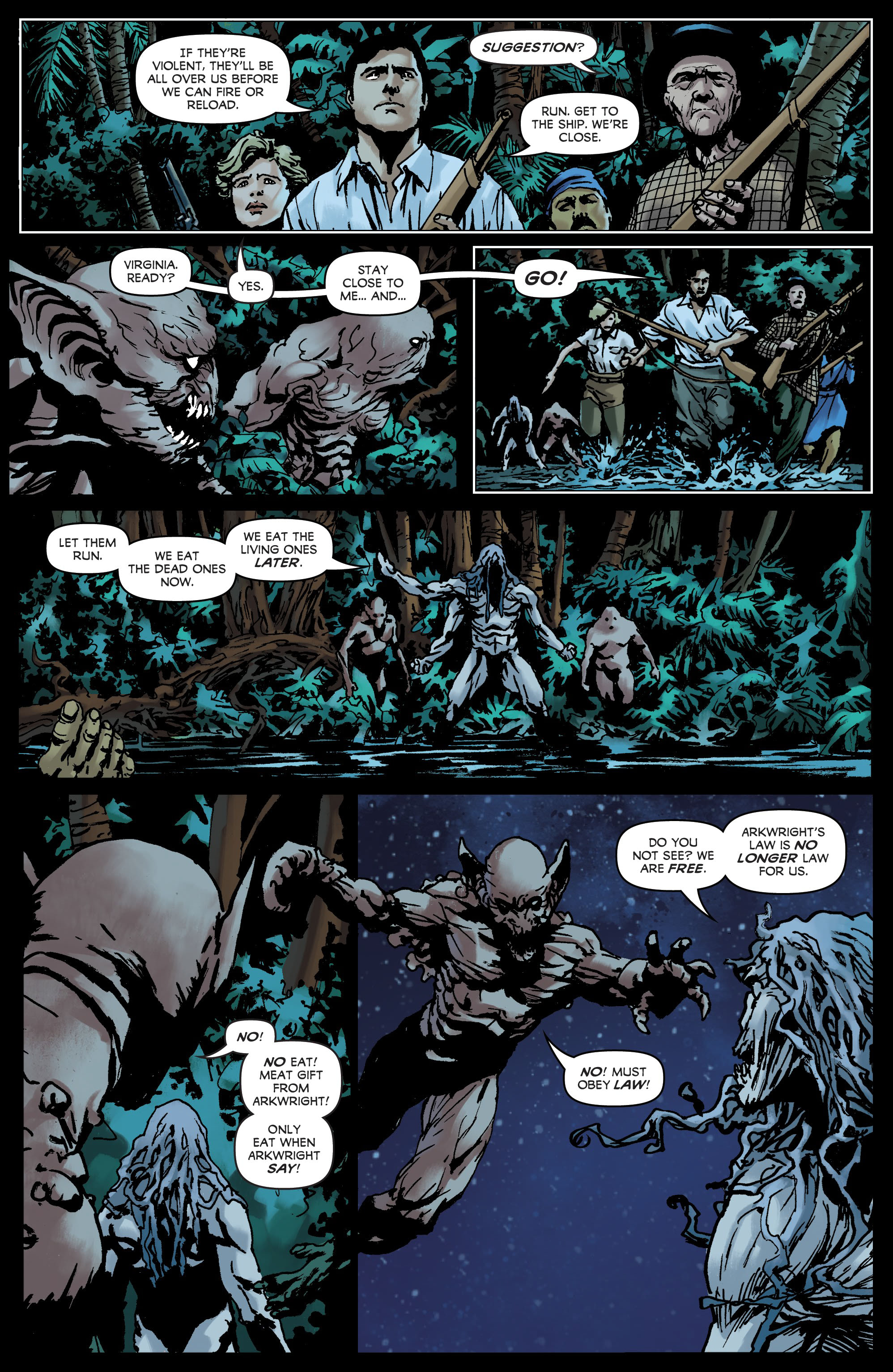 Read online Monster Men Isle of Terror comic -  Issue #2 - 5