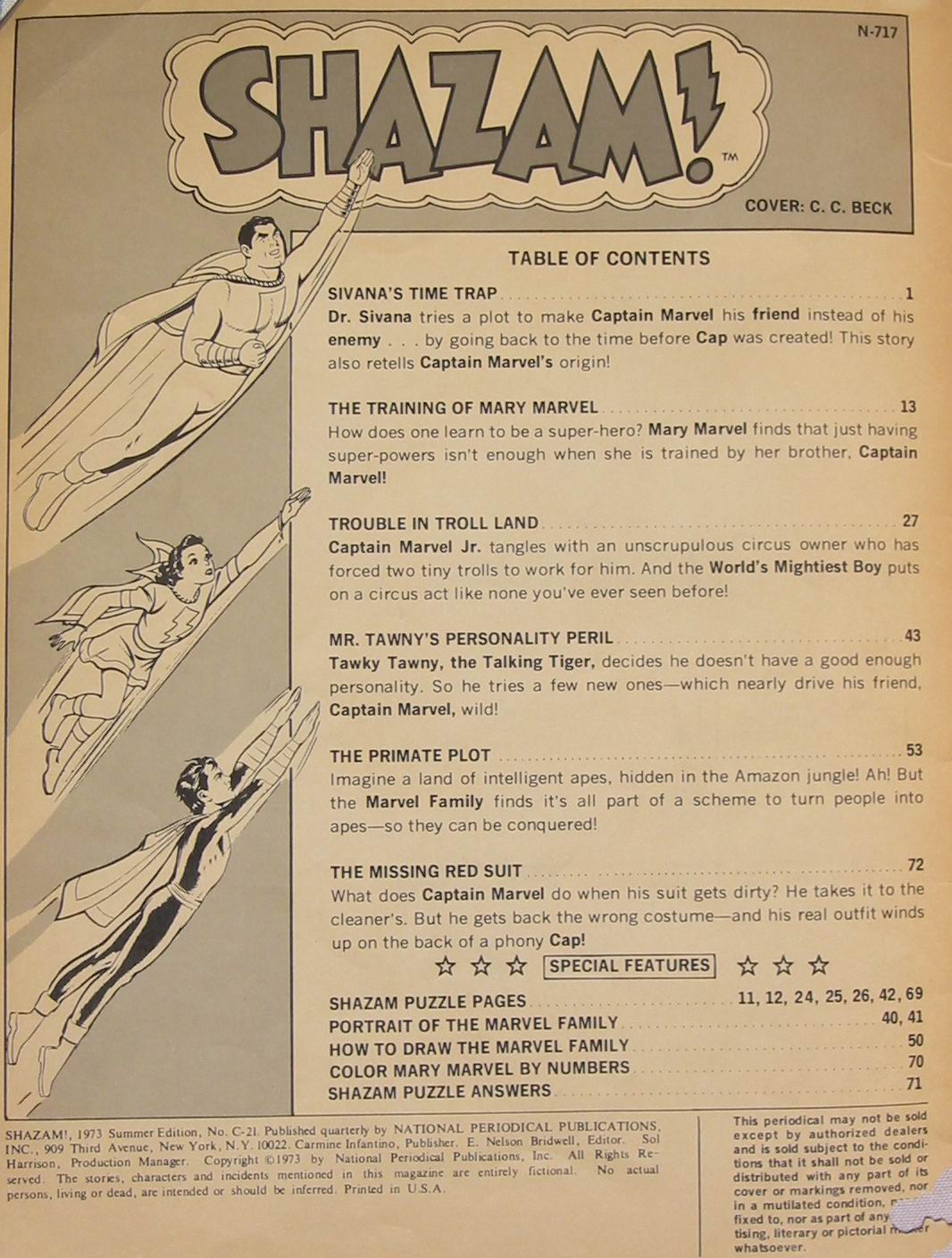Read online Limited Collectors' Edition comic -  Issue #21 - 2