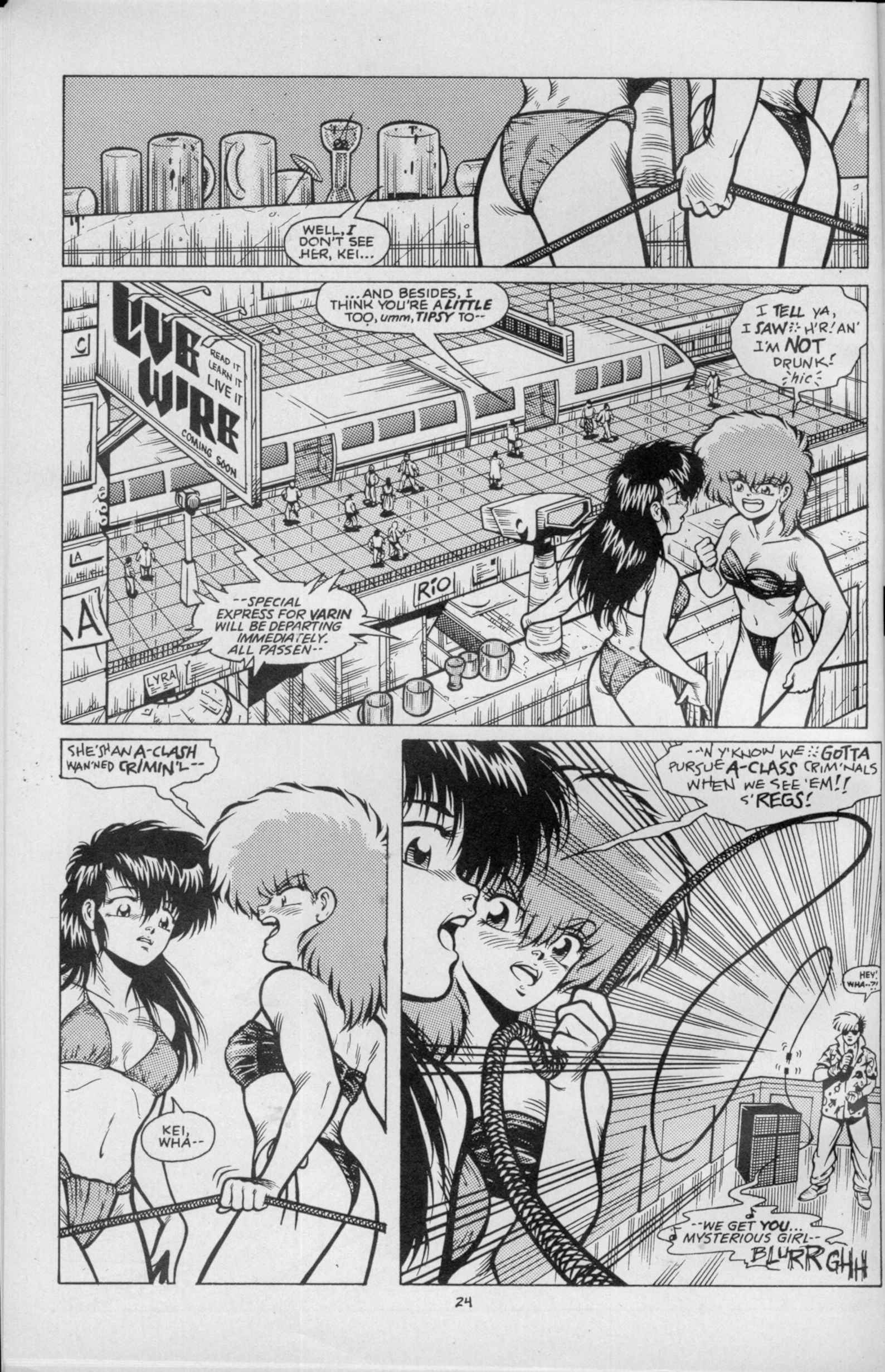 Read online Dirty Pair II comic -  Issue #1 - 25