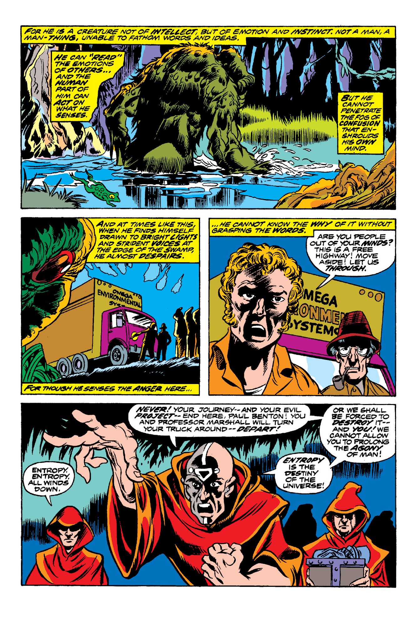 Read online Man-Thing by Steve Gerber: The Complete Collection comic -  Issue # TPB 2 (Part 1) - 6