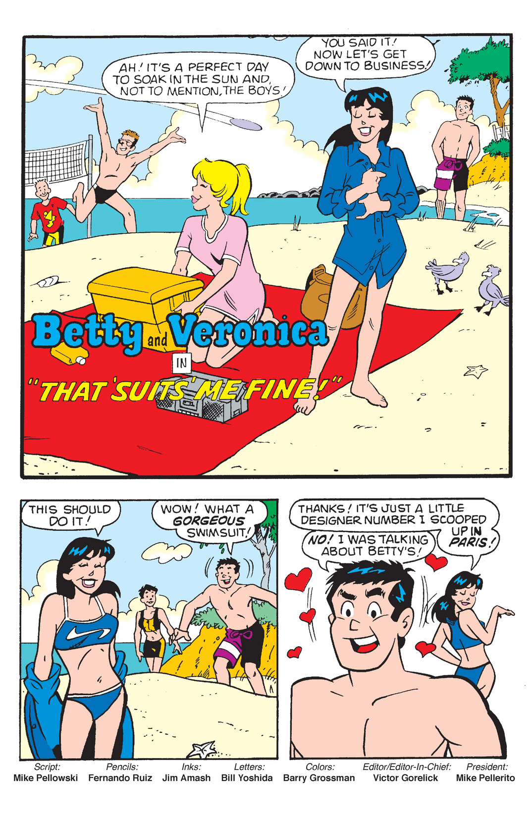 Read online Betty and Veronica: Swimsuit Special comic -  Issue # TPB (Part 2) - 109