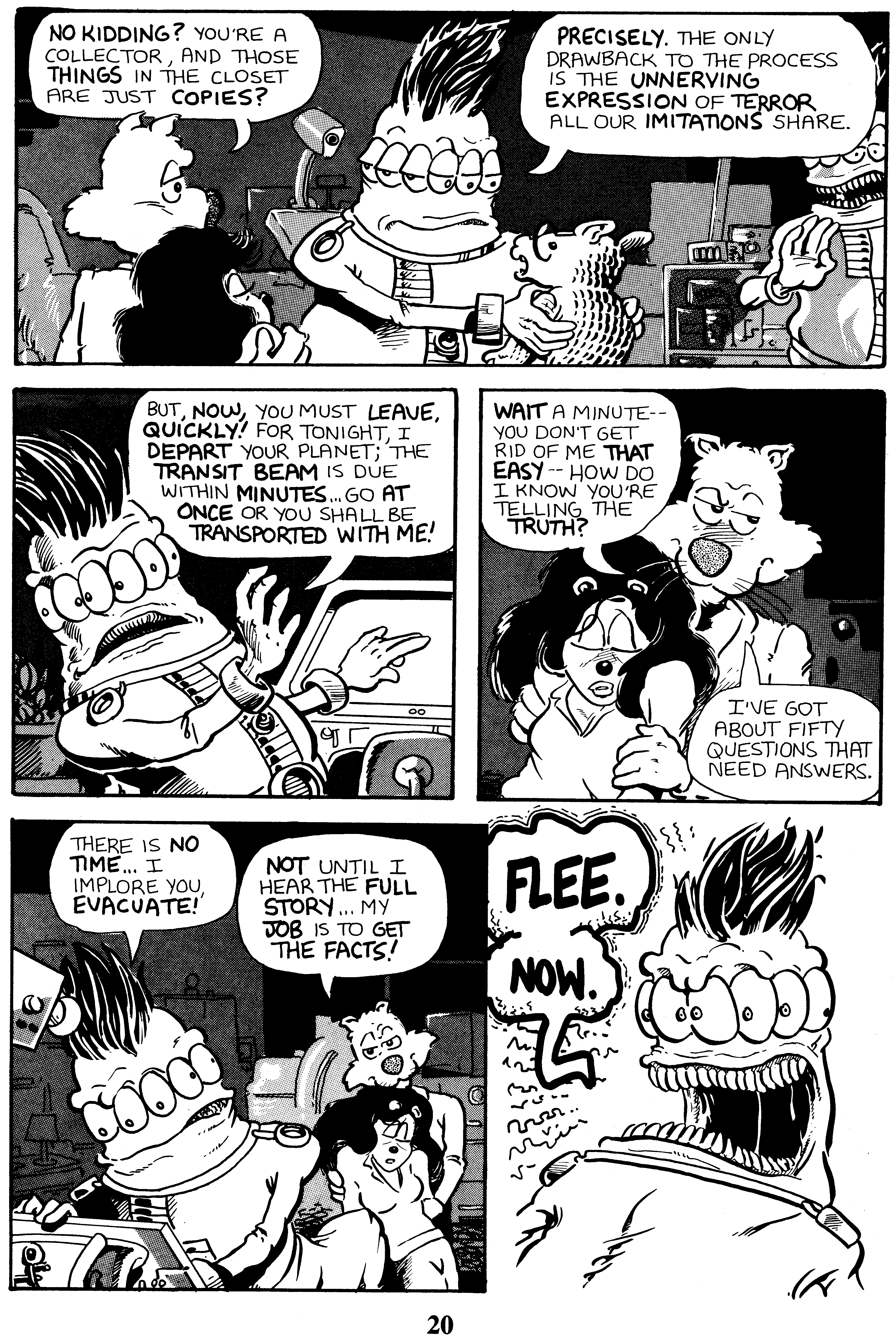 Read online Critters comic -  Issue #43 - 22