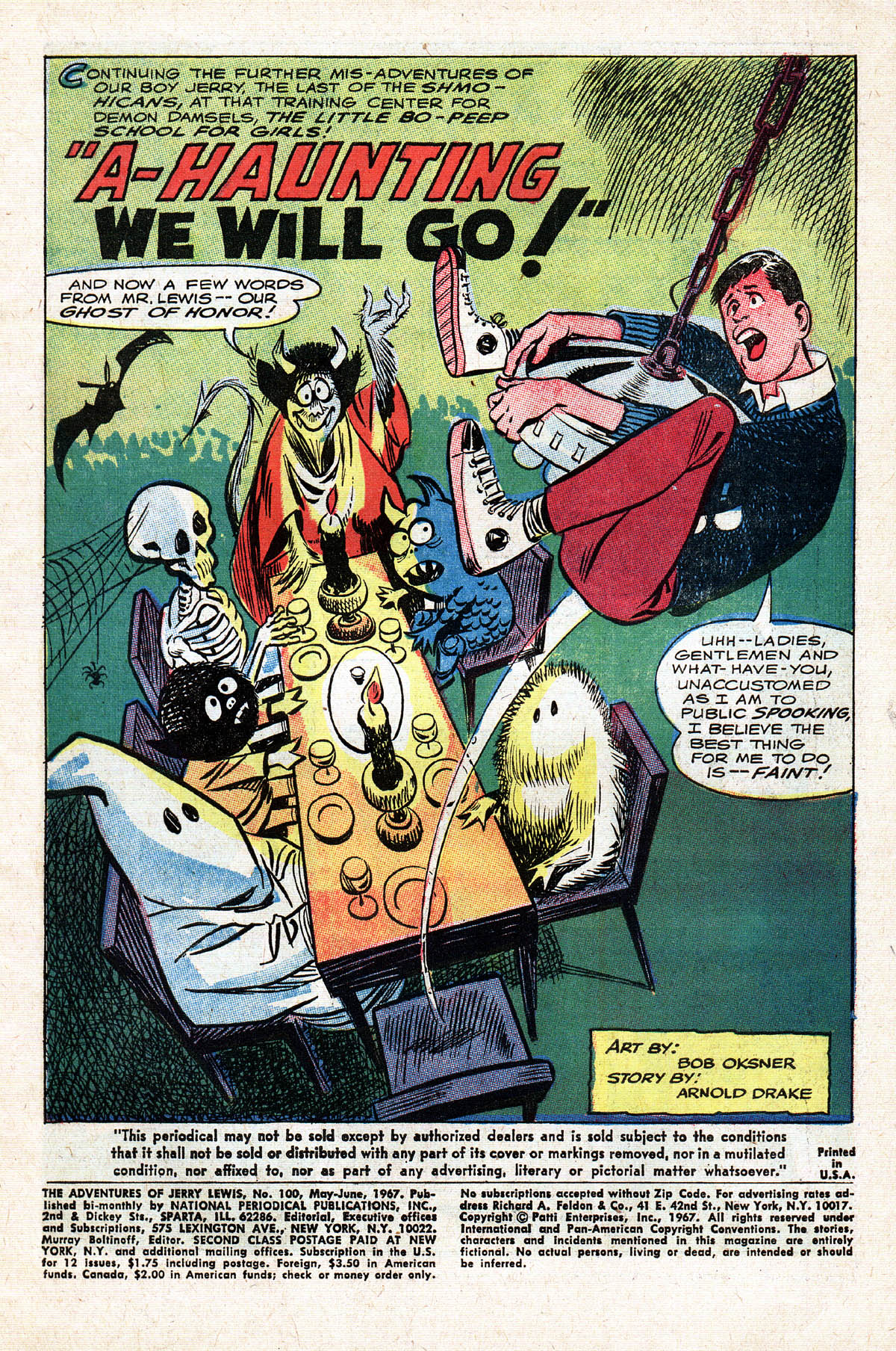 Read online The Adventures of Jerry Lewis comic -  Issue #100 - 3
