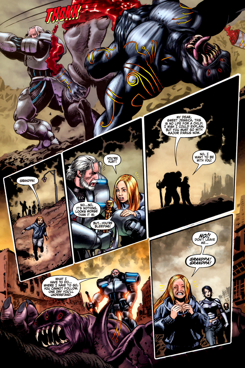 Read online Hellgate: London comic -  Issue #0 - 22