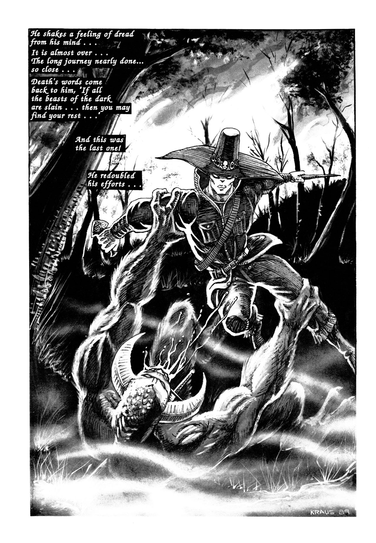 Read online Chakan the Forever Man comic -  Issue # Full - 43