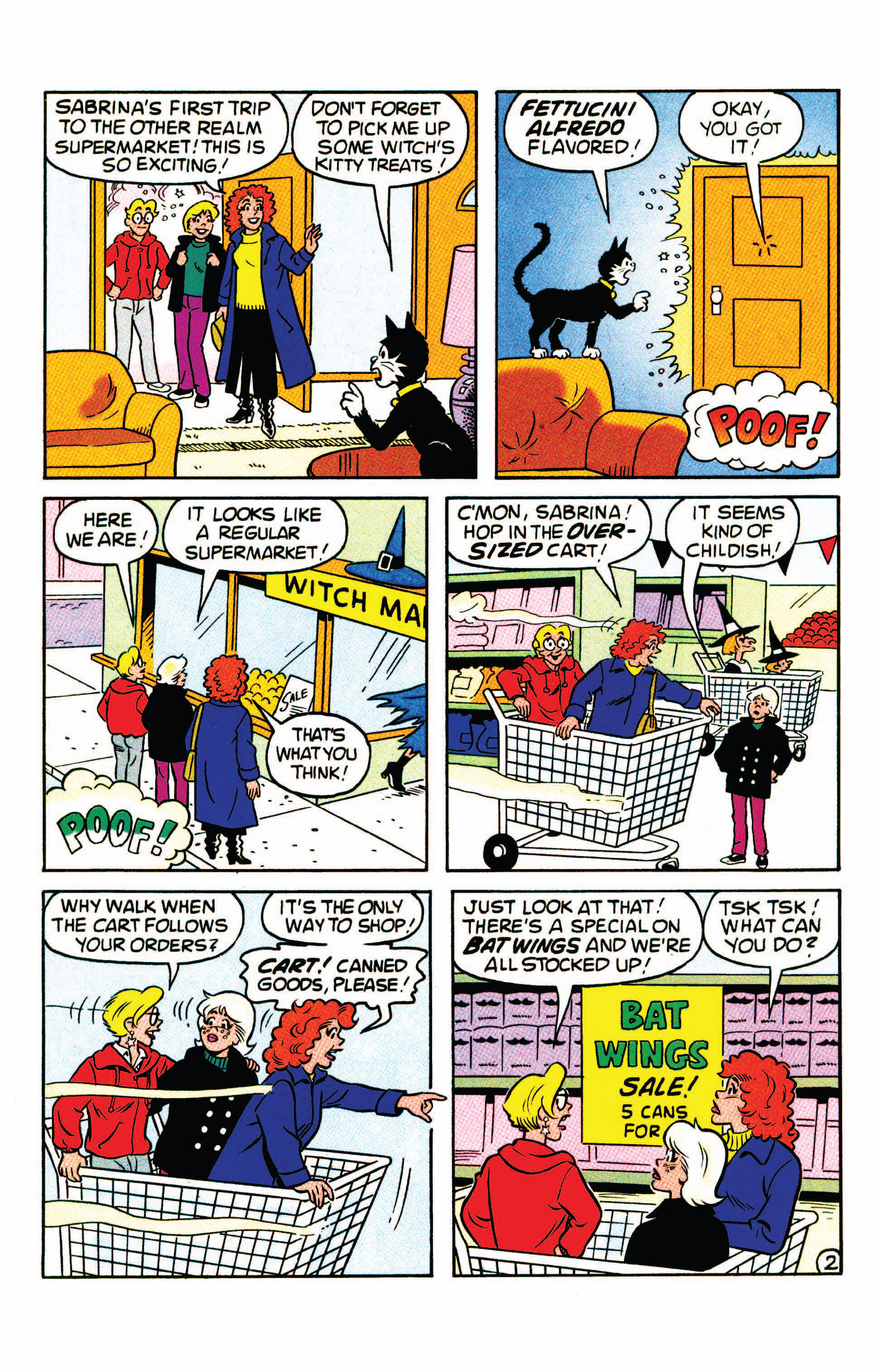 Read online Sabrina the Teenage Witch (1997) comic -  Issue #23 - 24