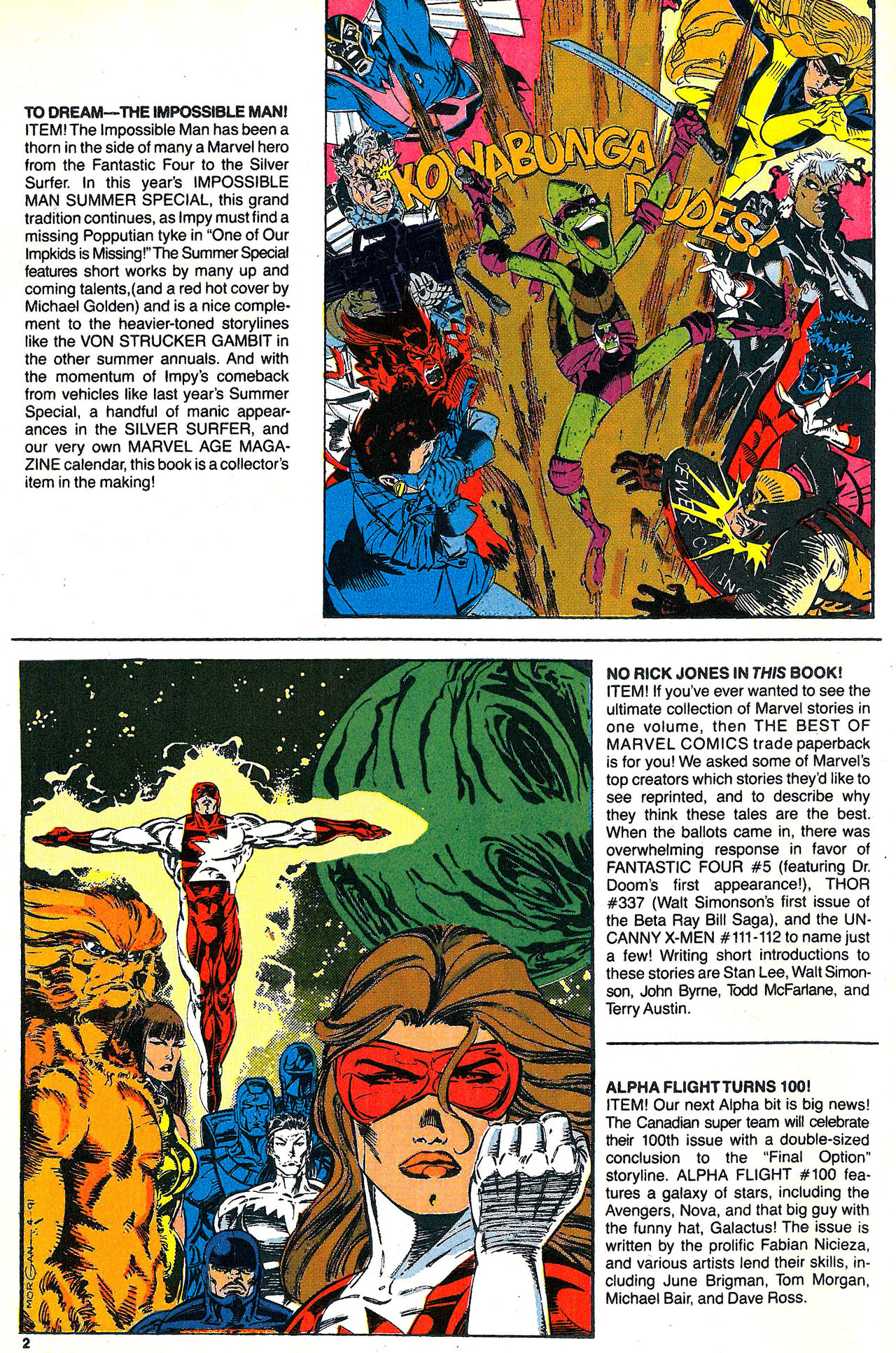 Read online Marvel Age comic -  Issue #103 - 4