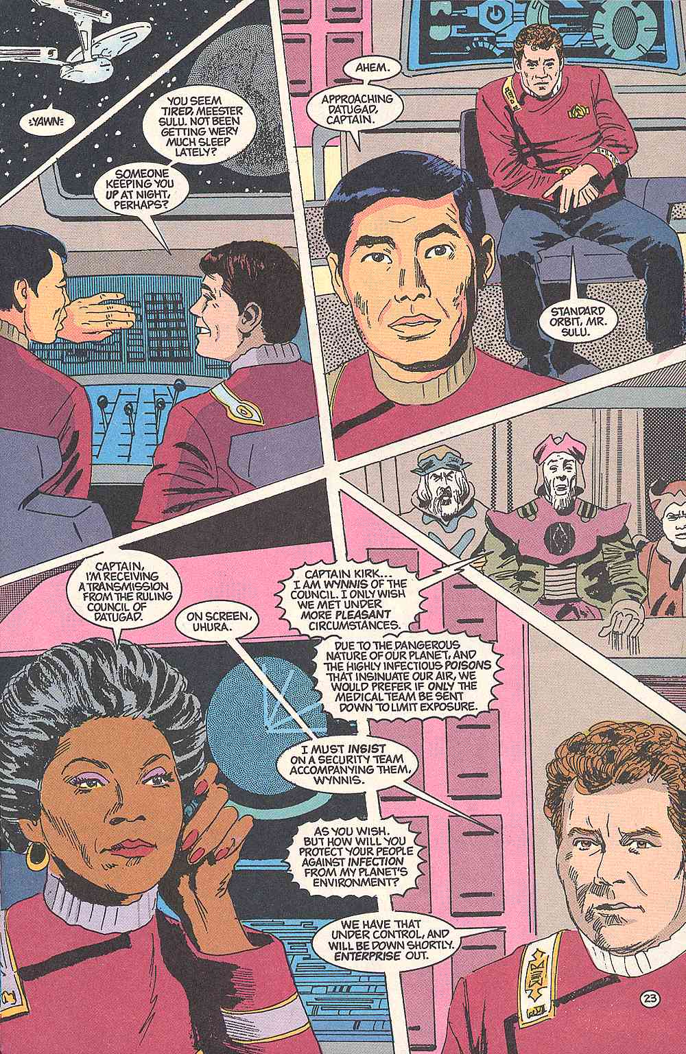 Read online Star Trek (1989) comic -  Issue # _Annual 1 - 26