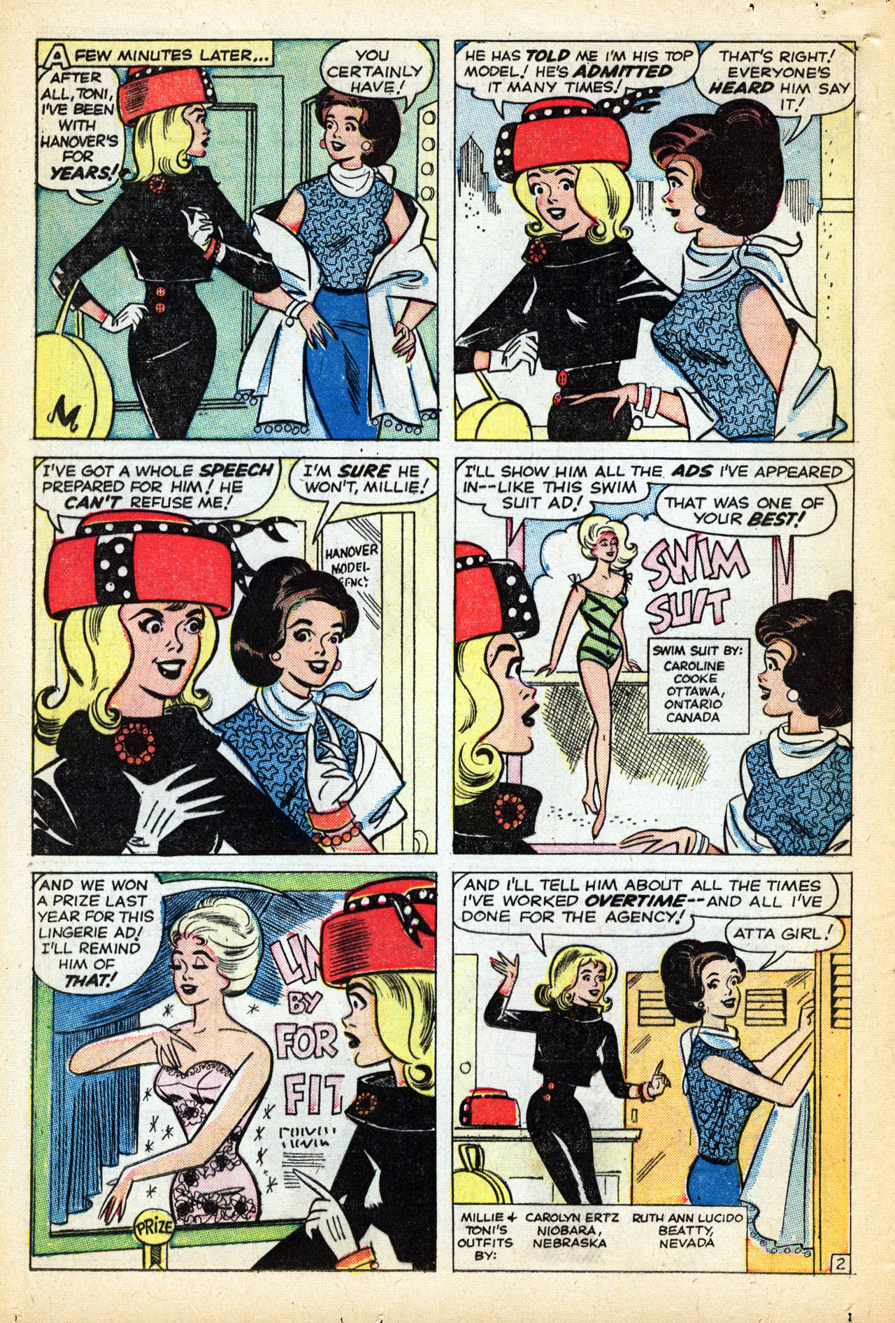 Read online Millie the Model comic -  Issue #111 - 12