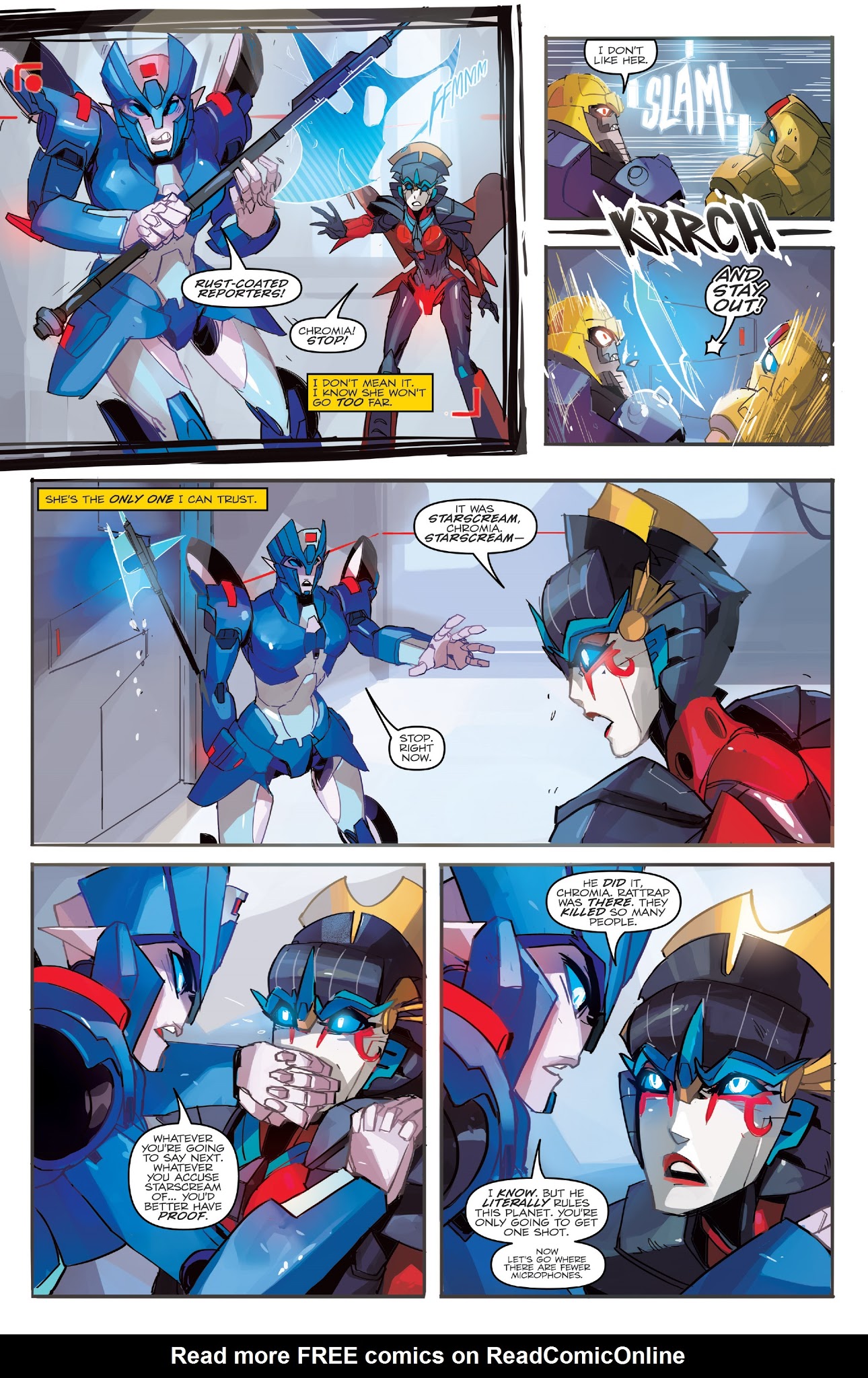 Read online The Transformers: Windblade (2018) comic -  Issue # TPB - 37