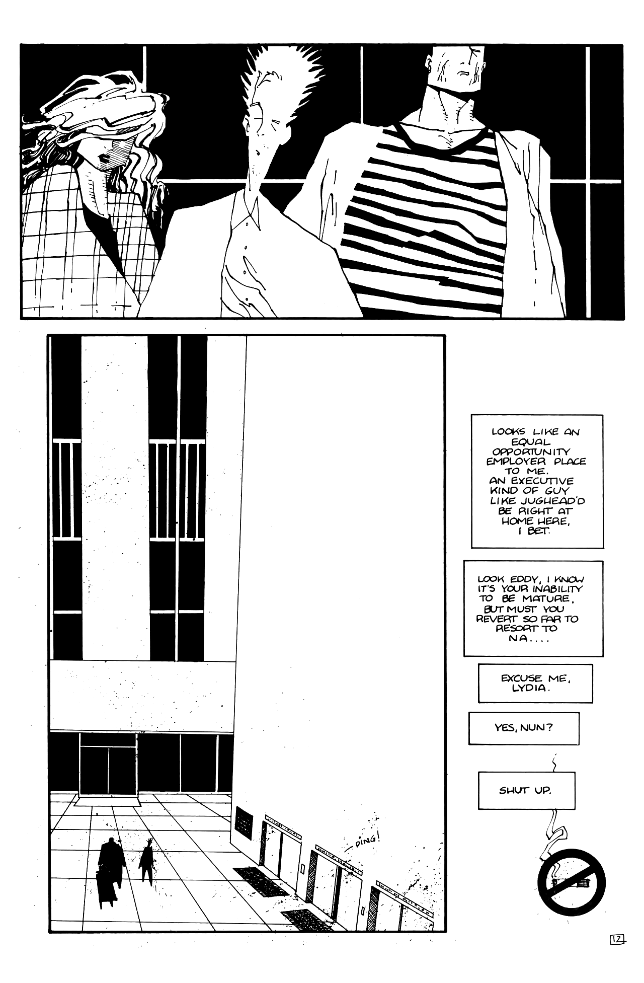 Read online Eddy Current comic -  Issue #10 - 14