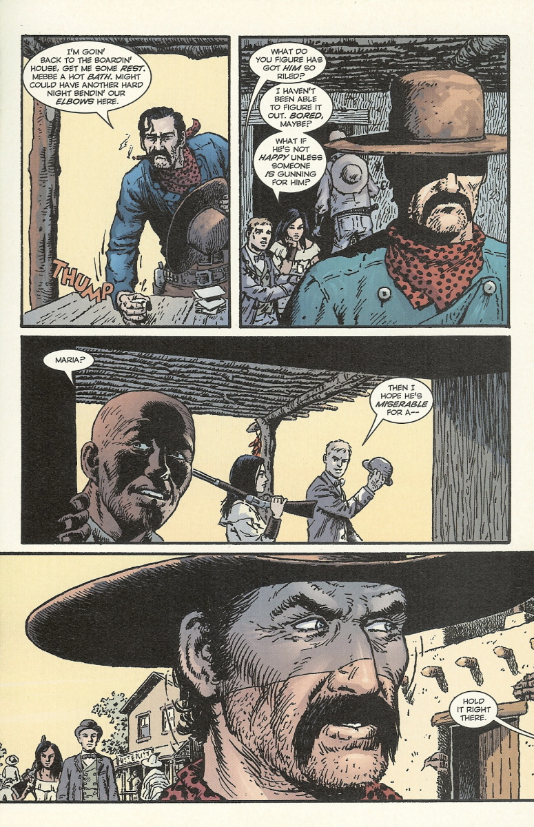 Read online Desperadoes: Quiet Of The Grave comic -  Issue #1 - 4