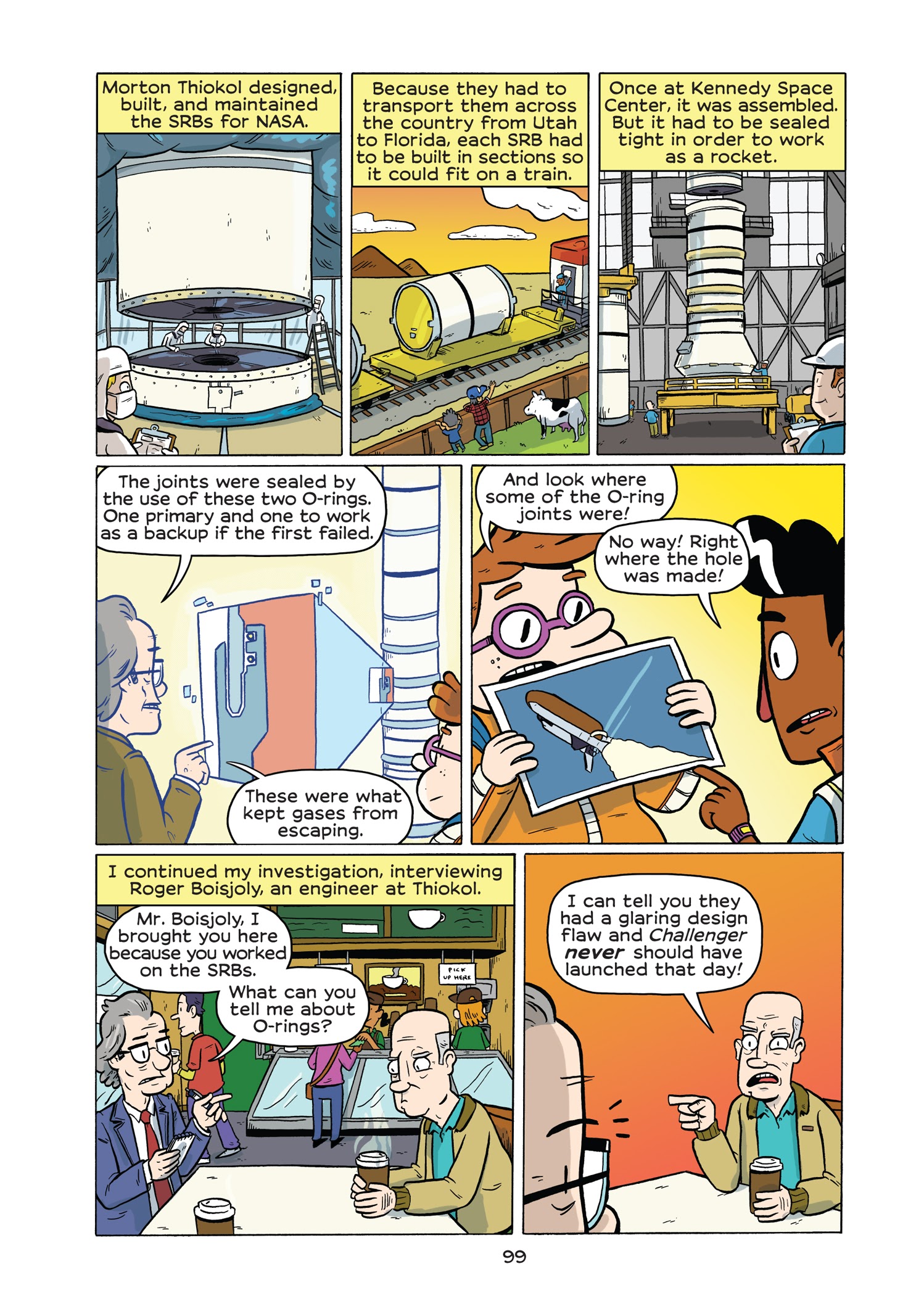 Read online History Comics comic -  Issue # The Challenger Disaster: Tragedy in the Skies - 104
