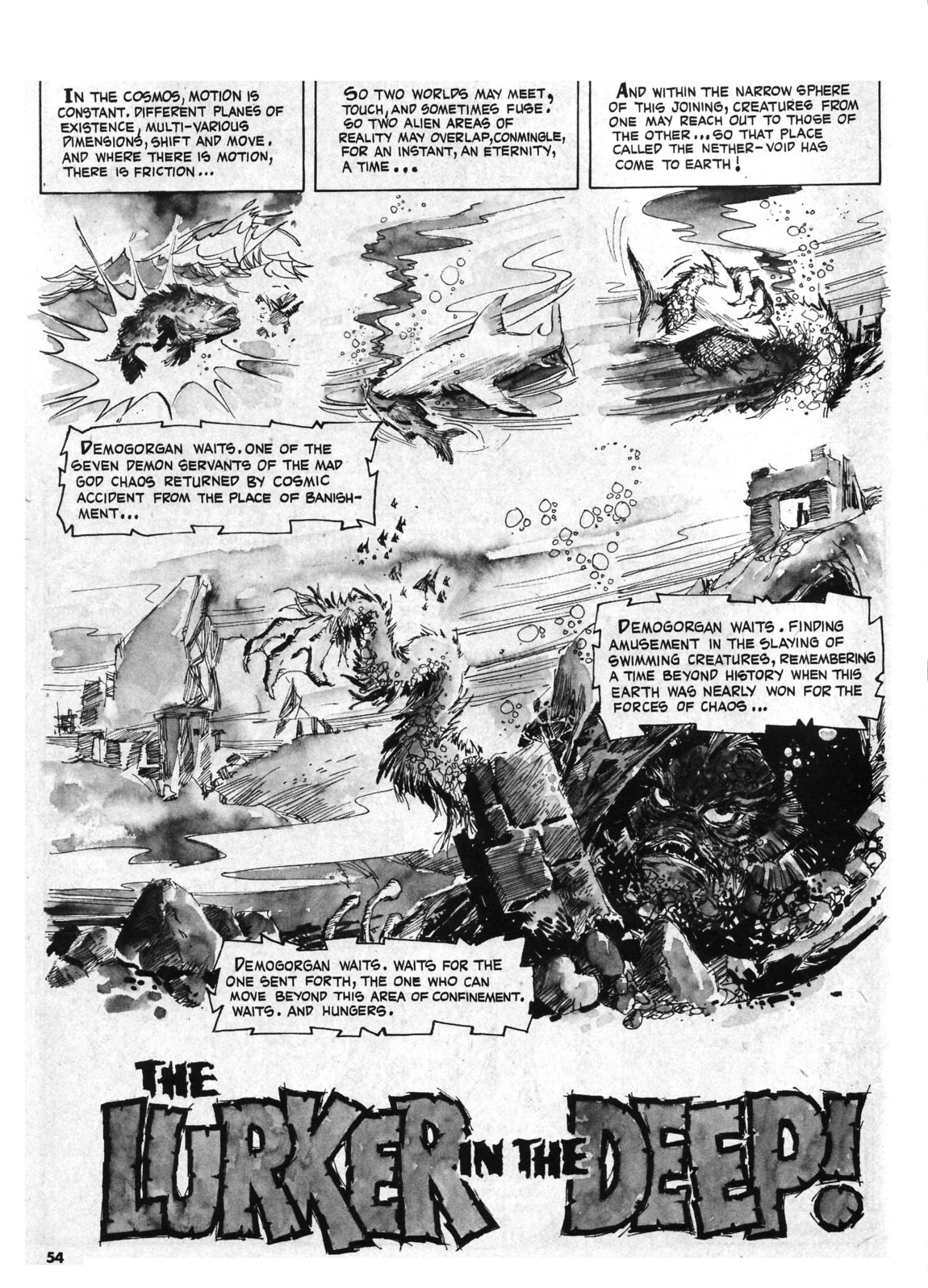 Read online Vampirella (1969) comic -  Issue #55 - 54